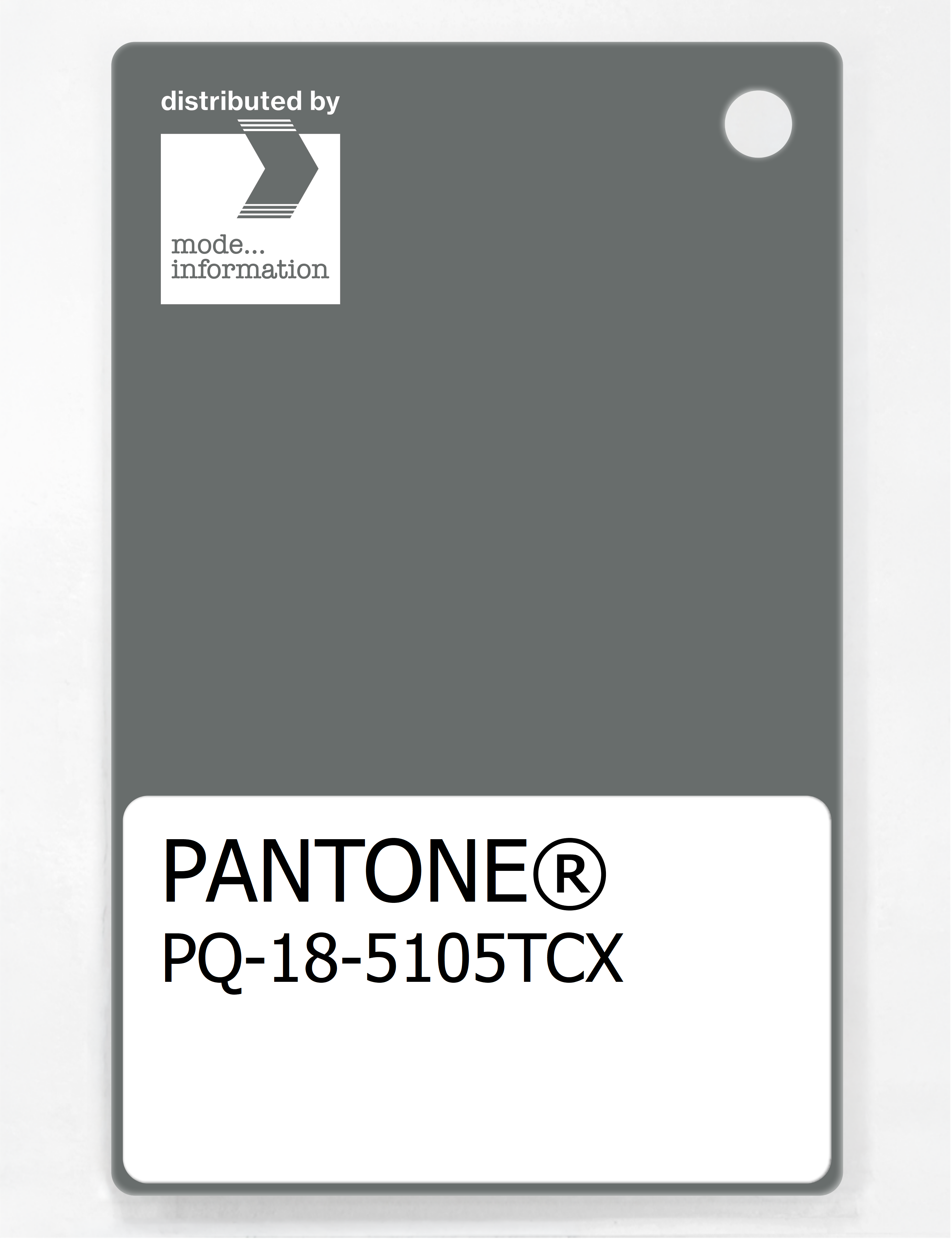 Artikelbild 1 des Artikels “PANTONE® PLASTIC STANDARD CHIP PQ 18-5105 TCX Sedona Sage “