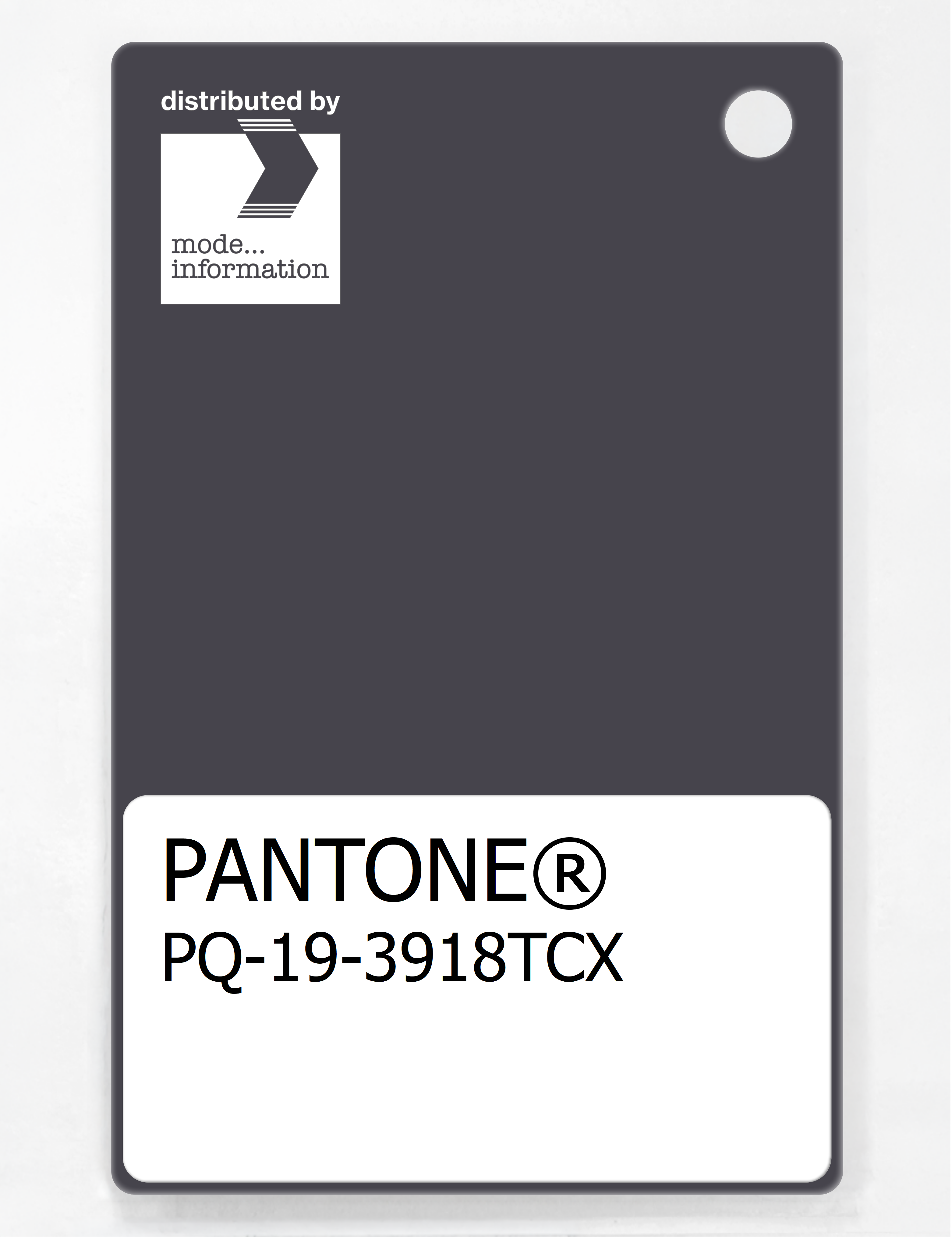 Artikelbild 1 des Artikels “PANTONE® PLASTIC STANDARD CHIP PQ 19-3918 TCX Periscope “