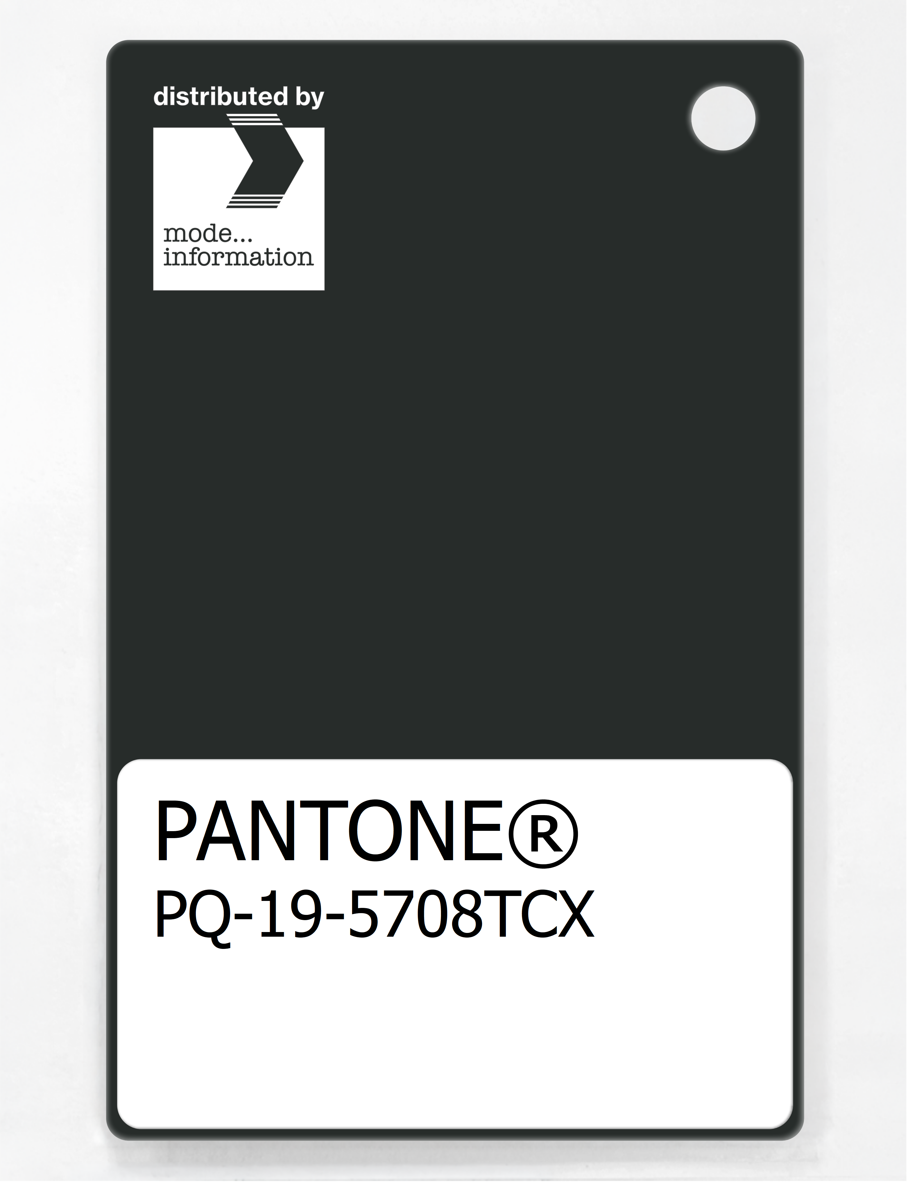 Artikelbild 1 des Artikels “PANTONE® PLASTIC STANDARD CHIP PQ 19-5708 TCX Jet Set “