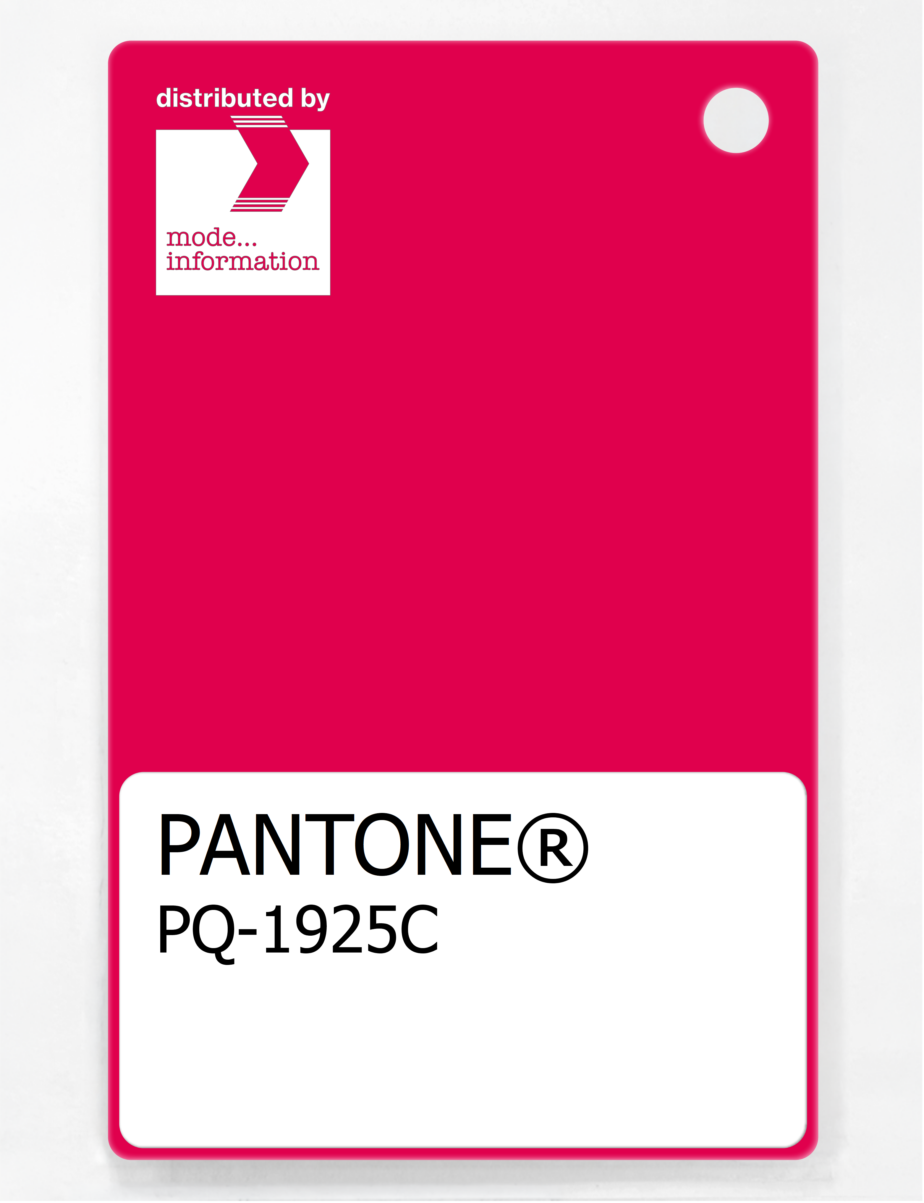 Artikelbild 1 des Artikels “PANTONE® PLASTIC STANDARD CHIP PQ 1925C “