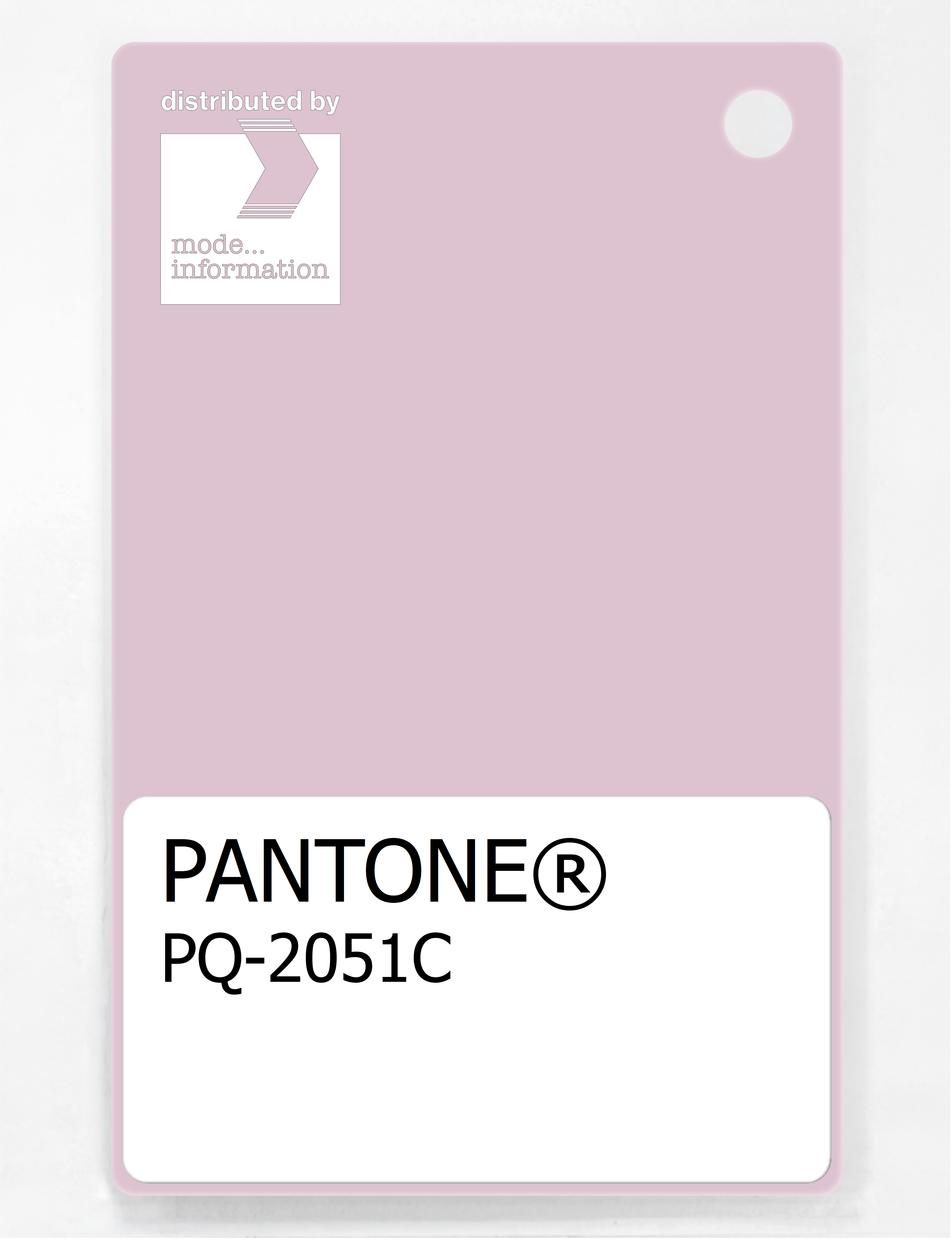 Artikelbild 1 des Artikels “PANTONE® PLASTIC STANDARD CHIP PQ 2051C “