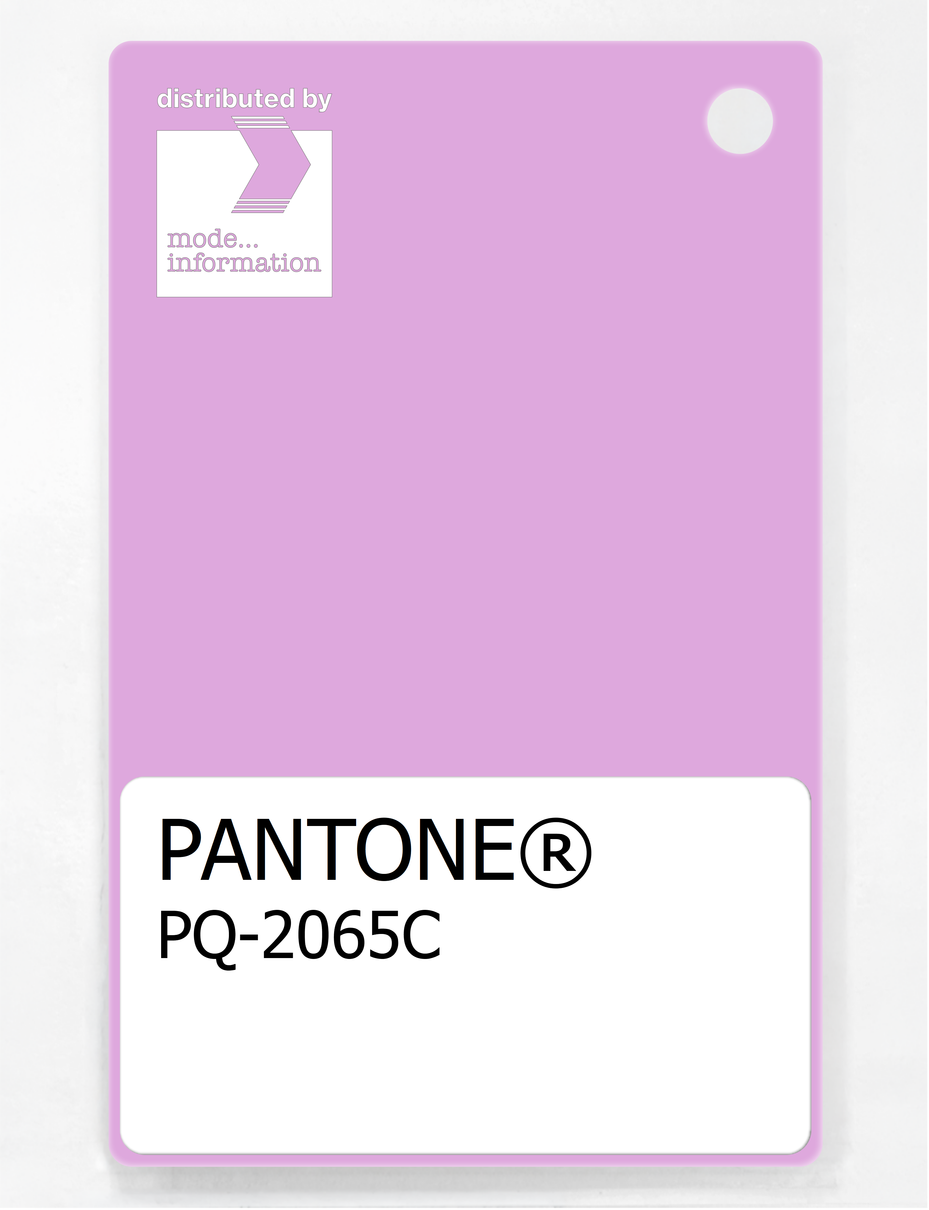 Artikelbild 1 des Artikels “PANTONE® PLASTIC STANDARD CHIP PQ 2065C “