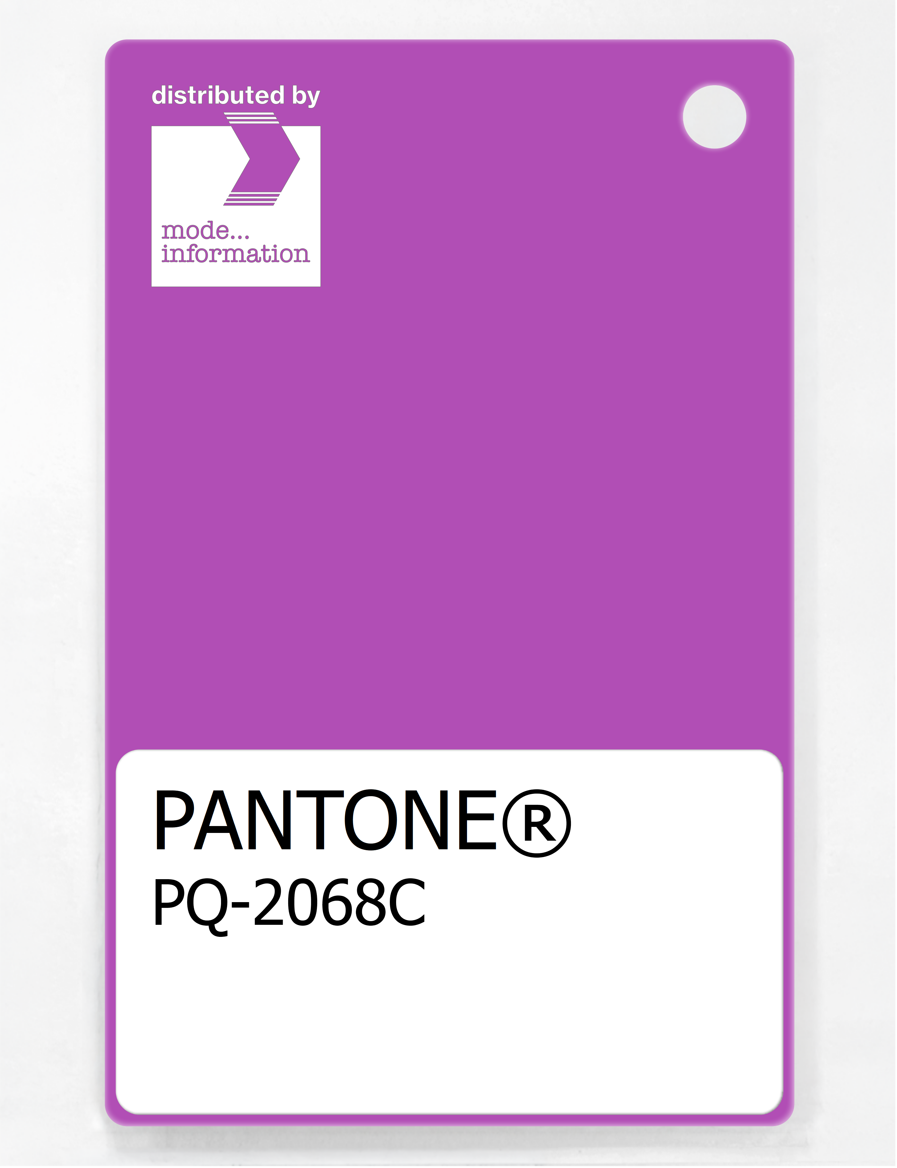 Artikelbild 1 des Artikels “PANTONE® PLASTIC STANDARD CHIP PQ 2068C “