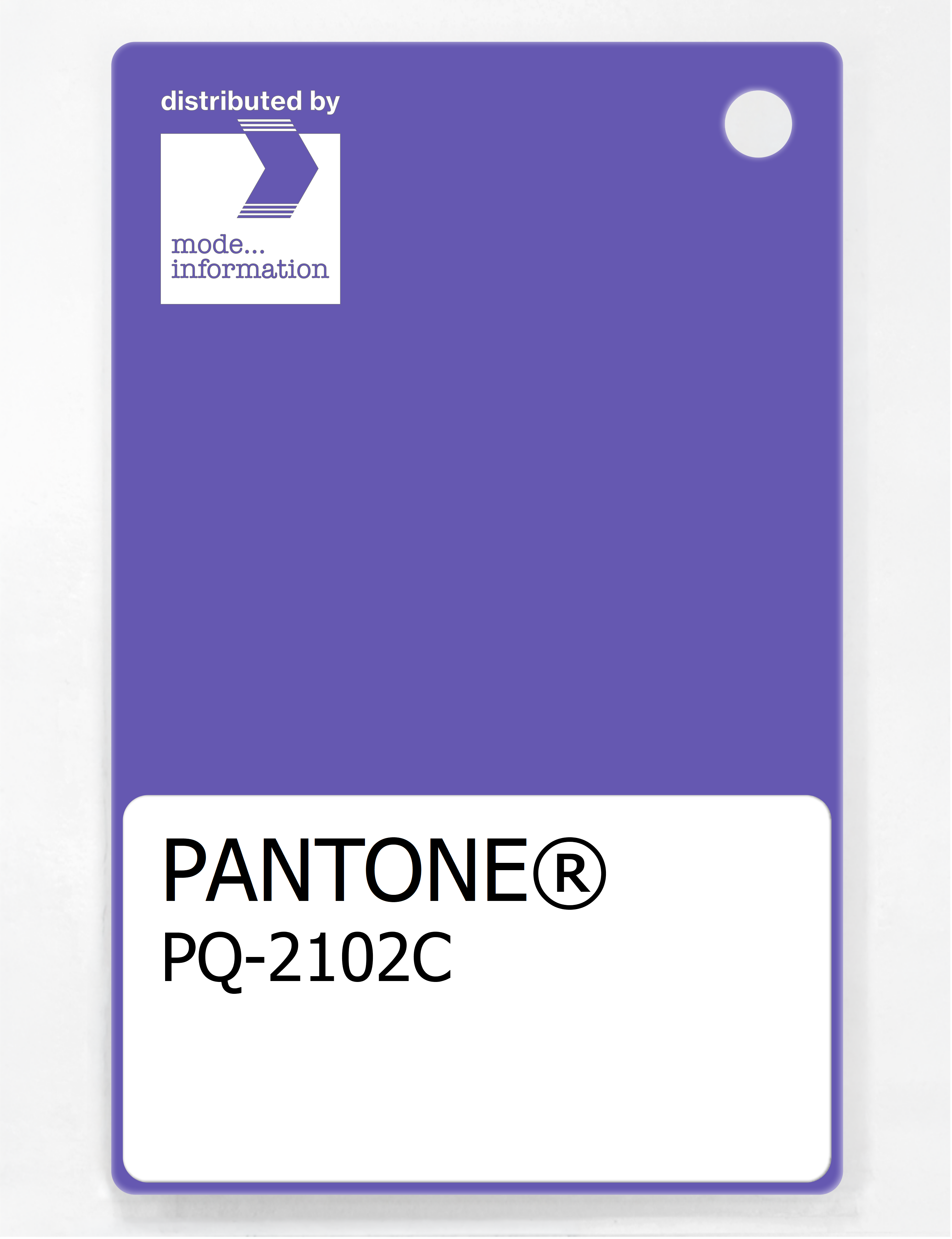 Artikelbild 1 des Artikels “PANTONE® PLASTIC STANDARD CHIP PQ 2102C “