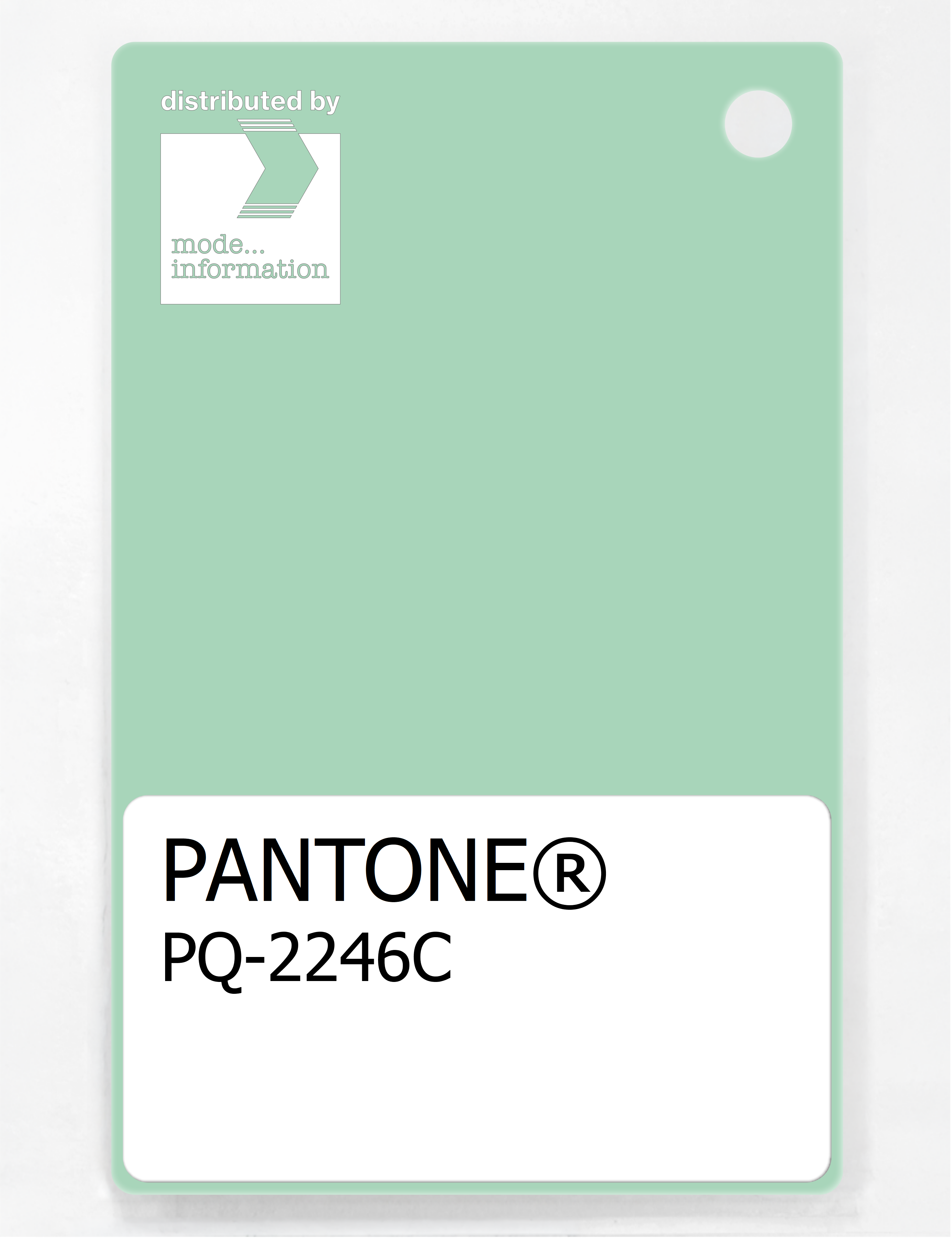 Artikelbild 1 des Artikels “PANTONE® PLASTIC STANDARD CHIP PQ 2246C “