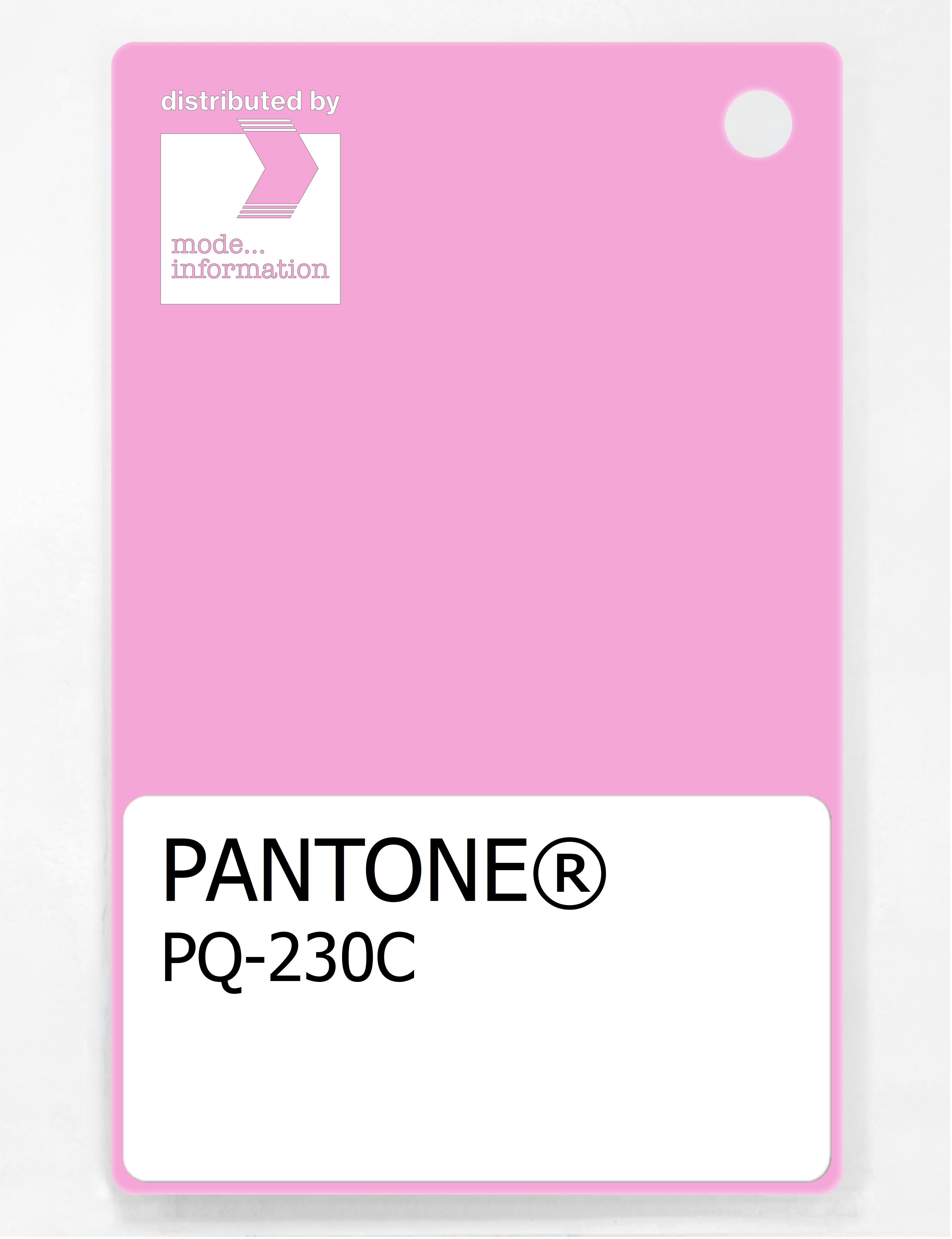 Artikelbild 1 des Artikels “PANTONE® PLASTIC STANDARD CHIP PQ 230C “