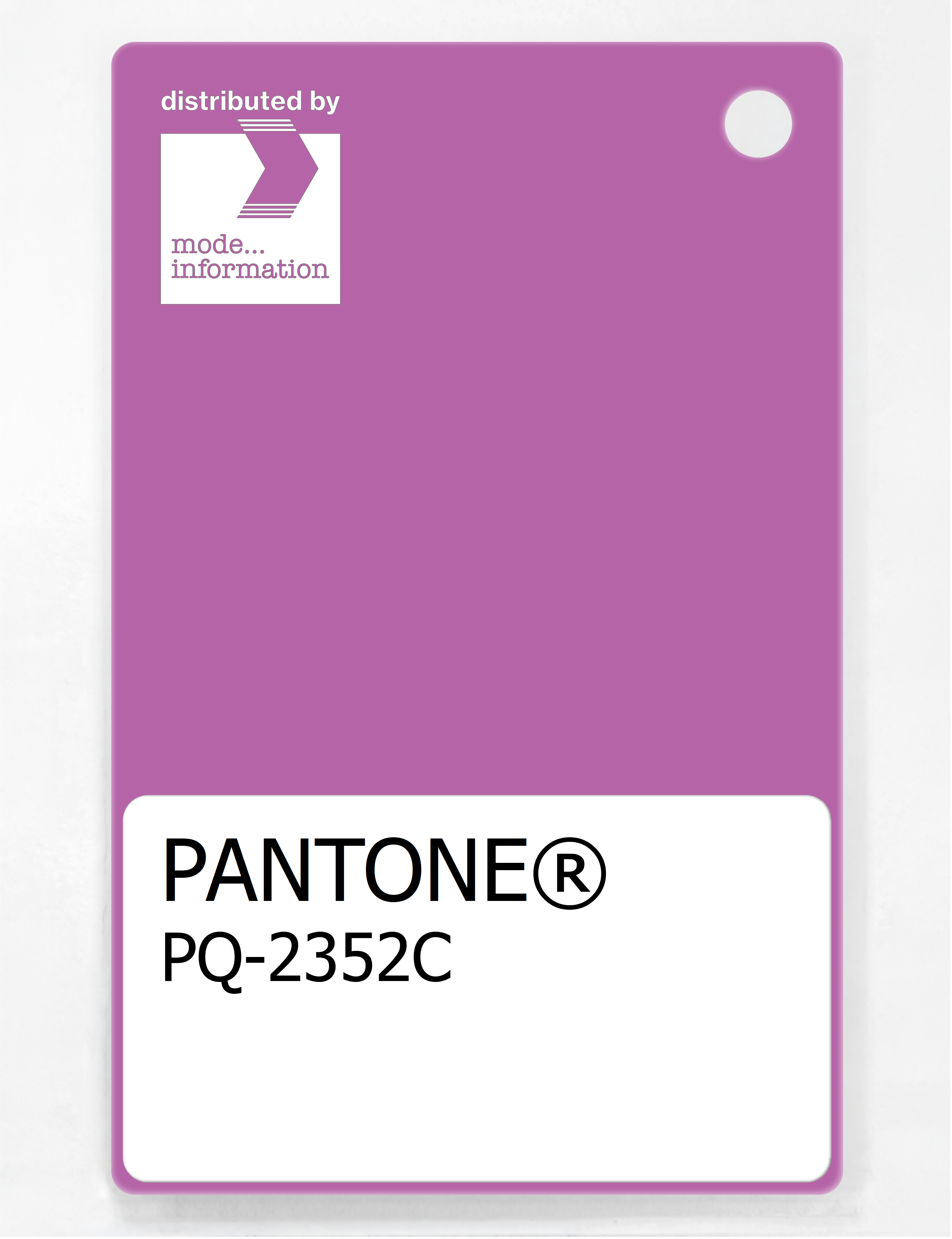 Artikelbild 1 des Artikels “PANTONE® PLASTIC STANDARD CHIP PQ 2352C “
