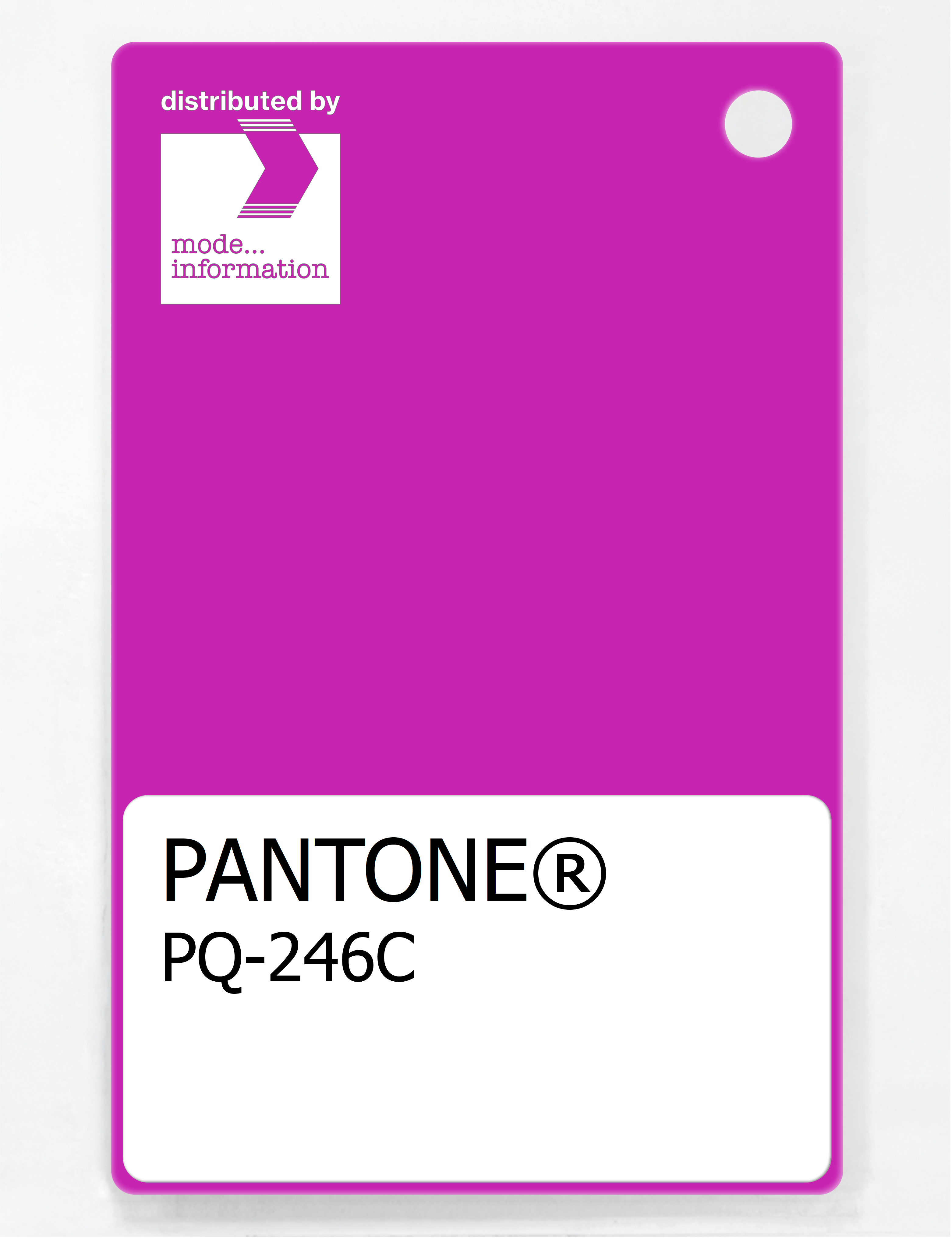 Artikelbild 1 des Artikels “PANTONE® PLASTIC STANDARD CHIP PQ 246C “