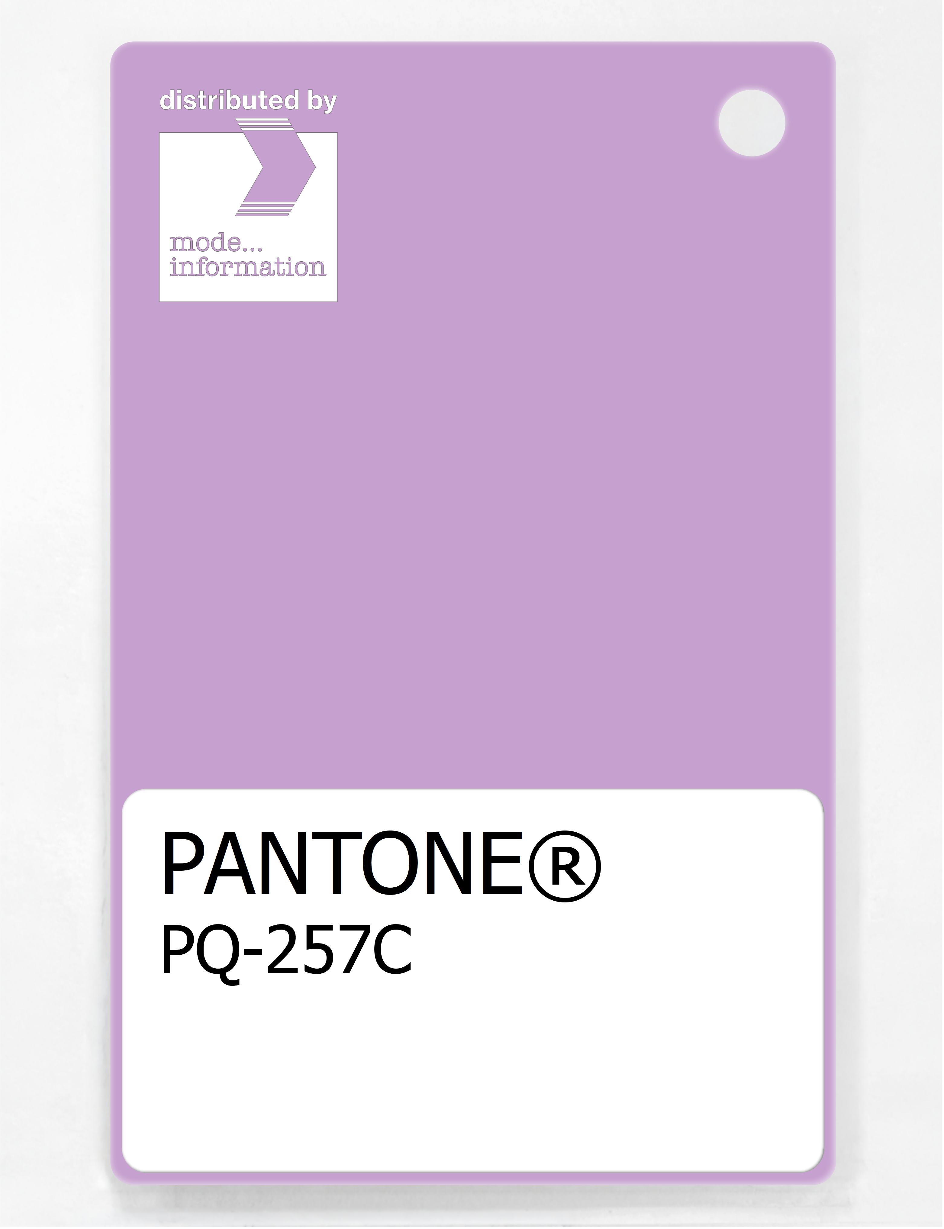 Artikelbild 1 des Artikels “PANTONE® PLASTIC STANDARD CHIP PQ 257C “