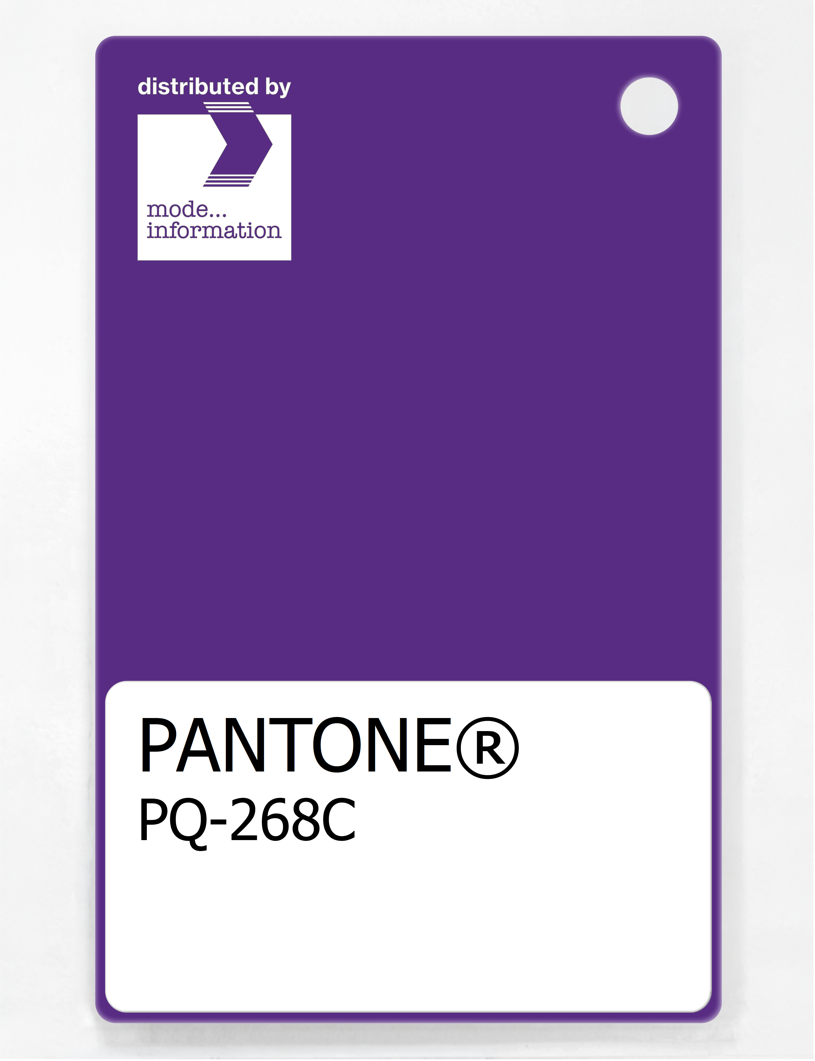 Artikelbild 1 des Artikels “PANTONE® PLASTIC STANDARD CHIP PQ 268C “
