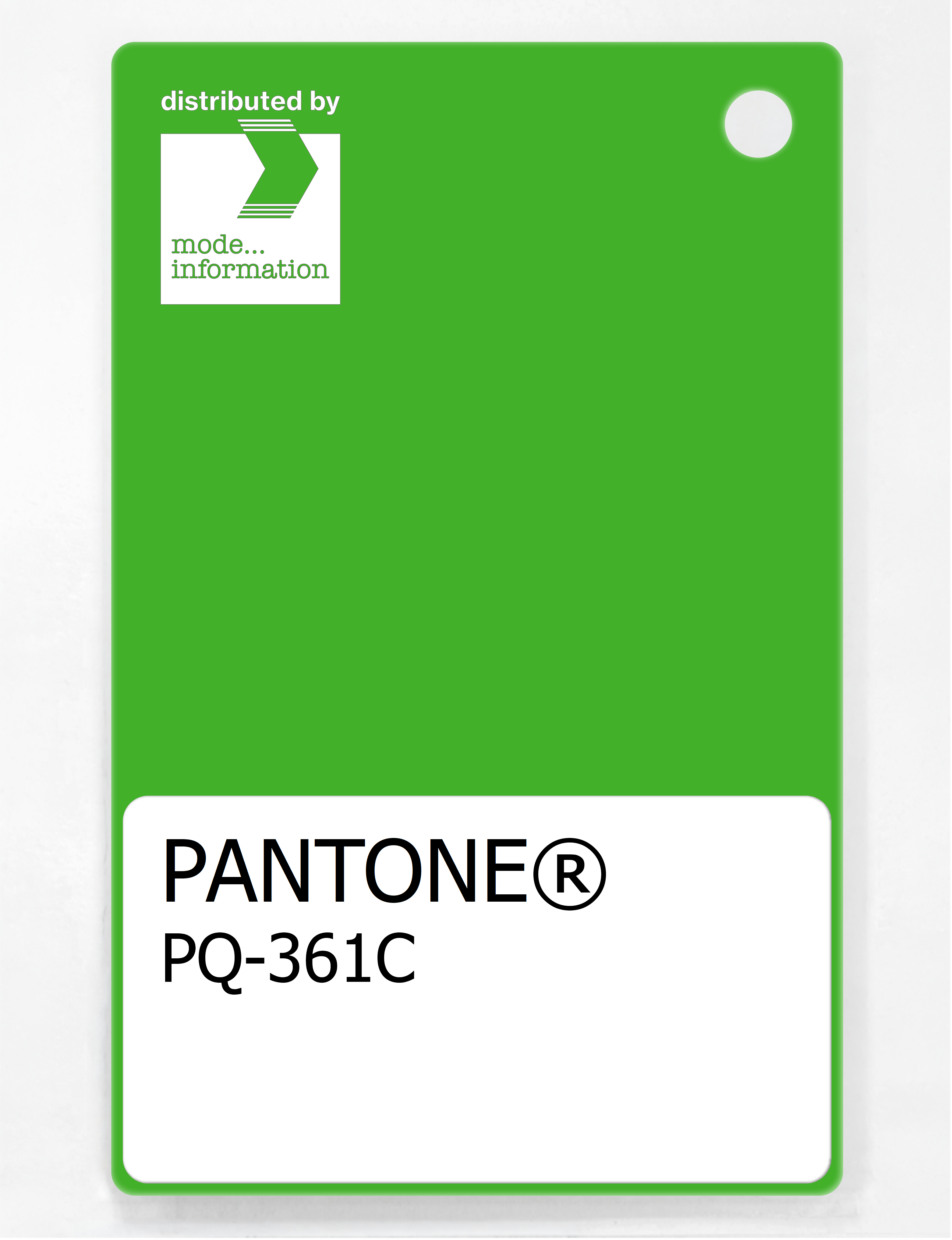 Artikelbild 1 des Artikels “PANTONE® PLASTIC STANDARD CHIP PQ 361C “