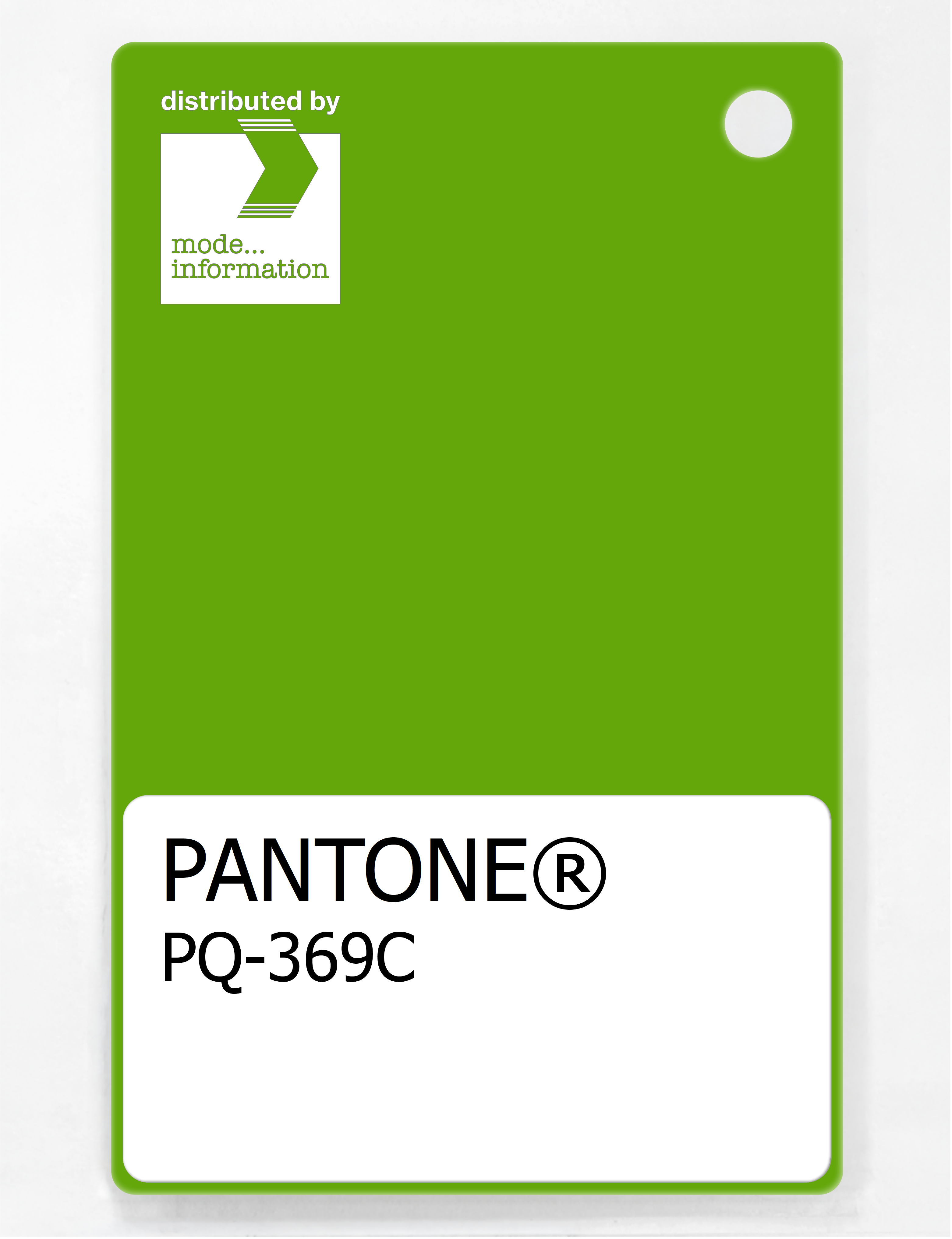 Artikelbild 1 des Artikels “PANTONE® PLASTIC STANDARD CHIP PQ 369C “
