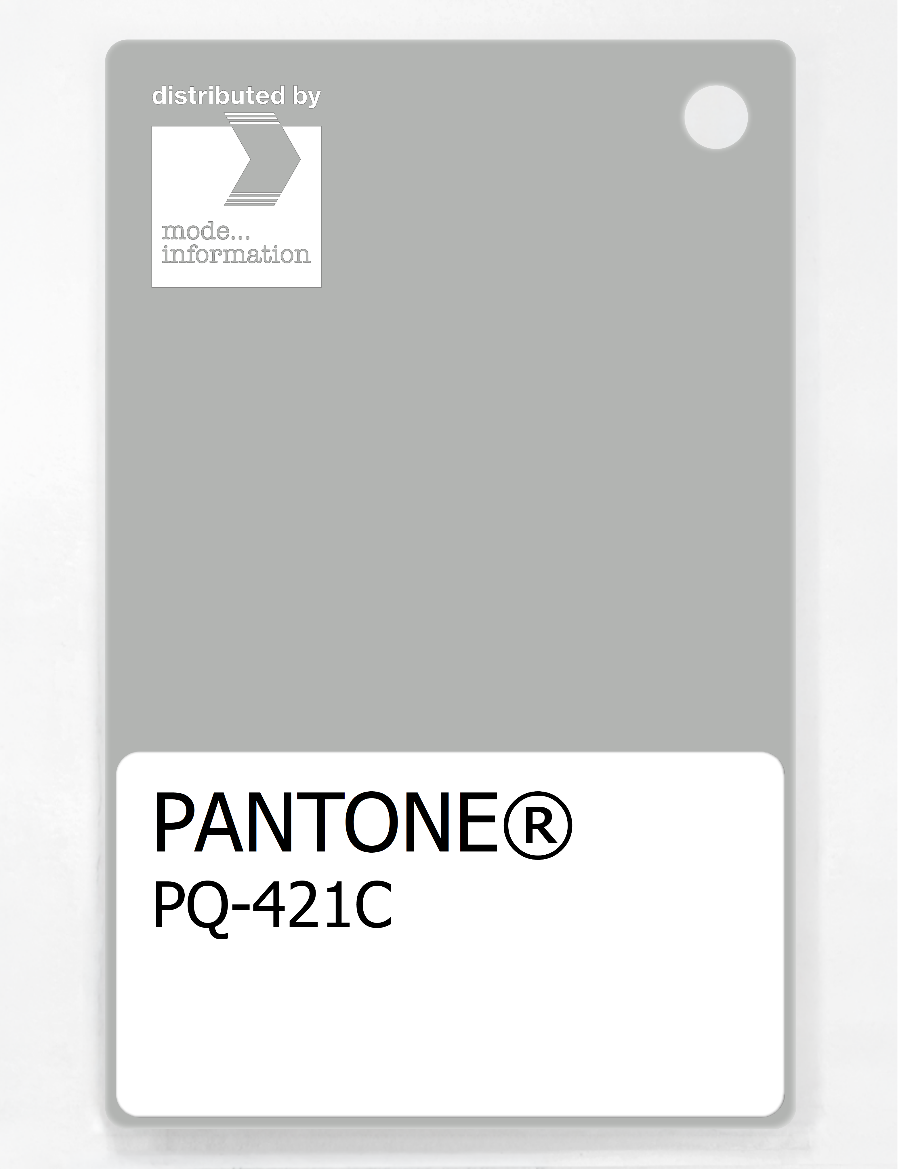 Artikelbild 1 des Artikels “PANTONE® PLASTIC STANDARD CHIP PQ 421C “