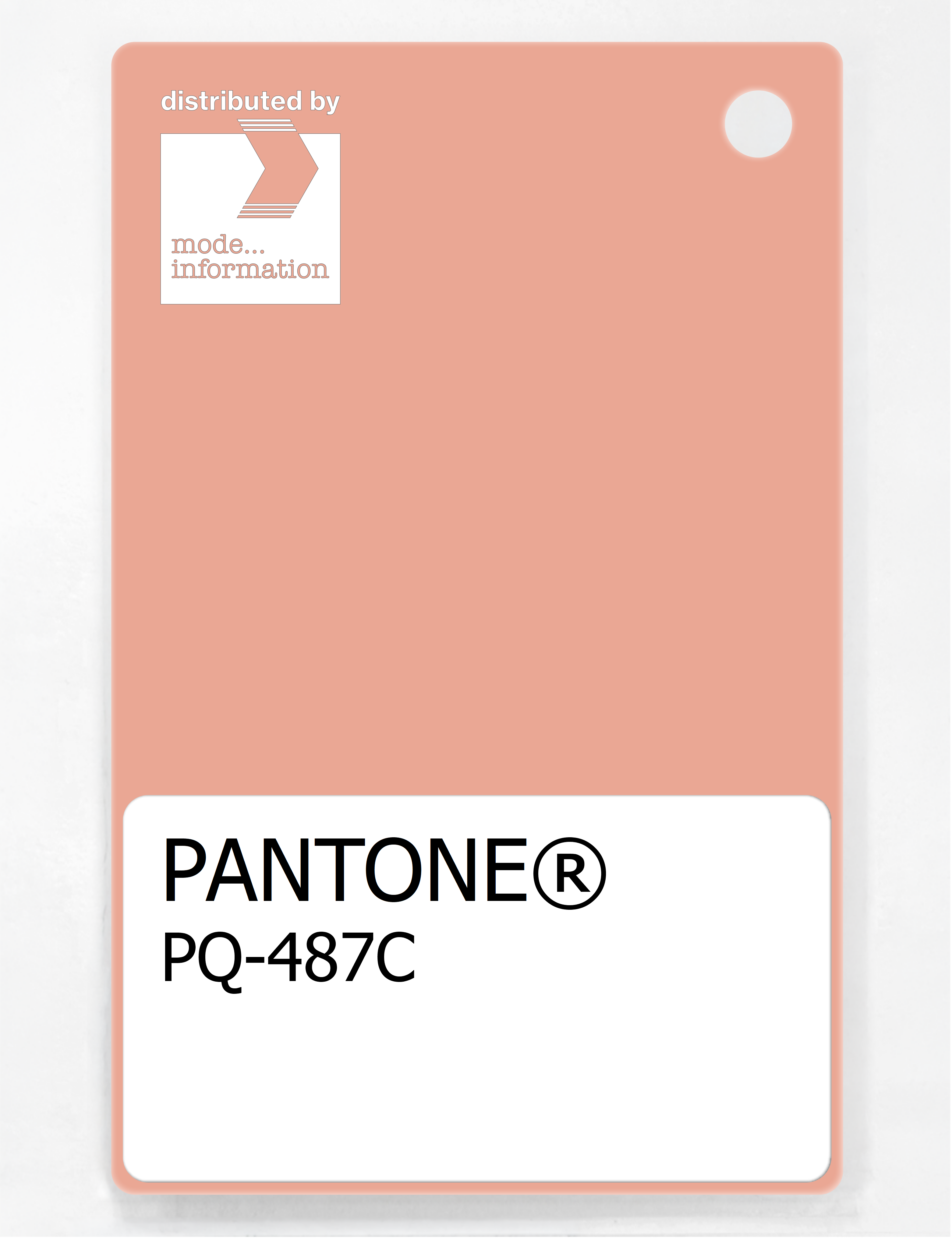 Artikelbild 1 des Artikels “PANTONE® PLASTIC STANDARD CHIP PQ 487C “