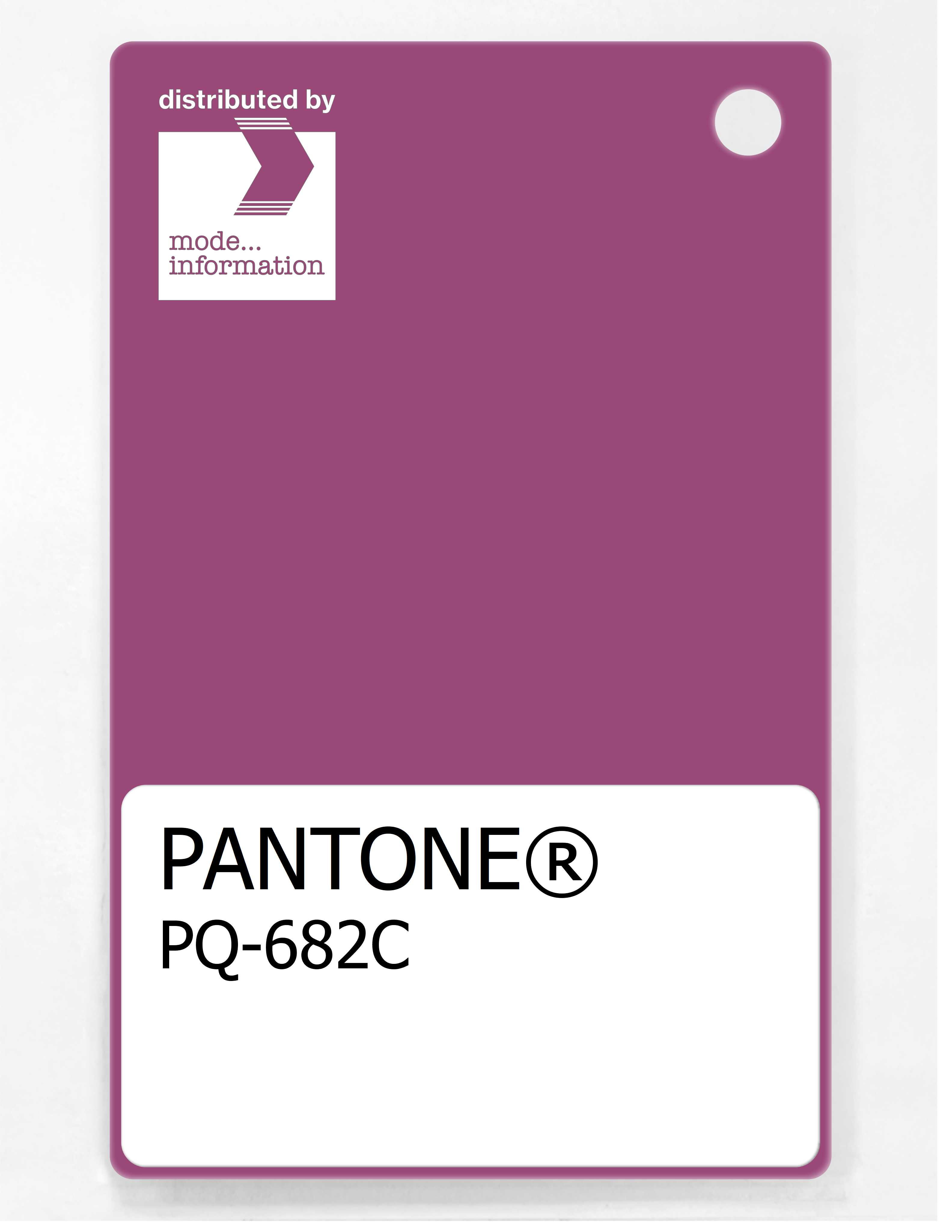 Artikelbild 1 des Artikels “PANTONE® PLASTIC STANDARD CHIP PQ 682C “