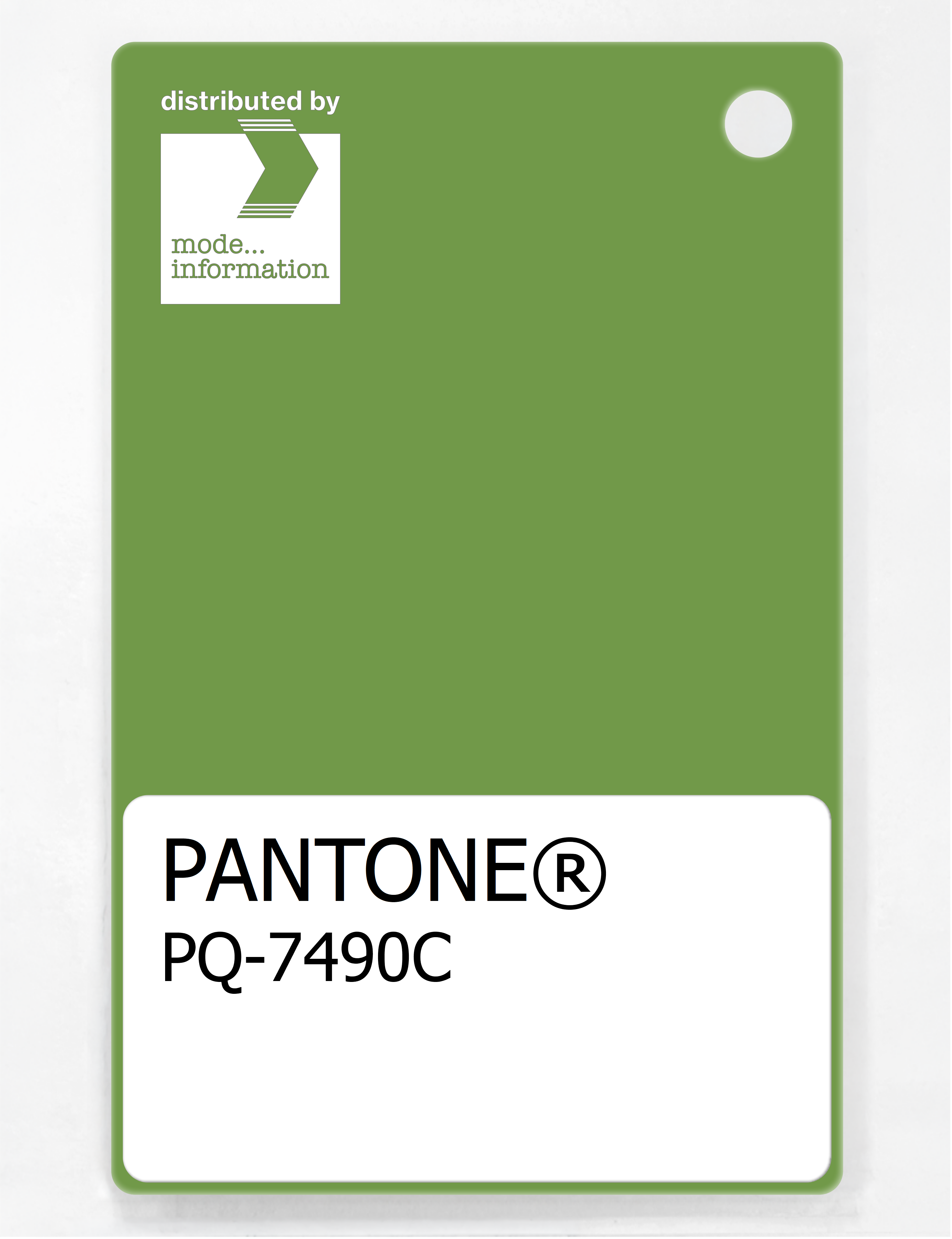 Artikelbild 1 des Artikels “PANTONE® PLASTIC STANDARD CHIP PQ 7490C “