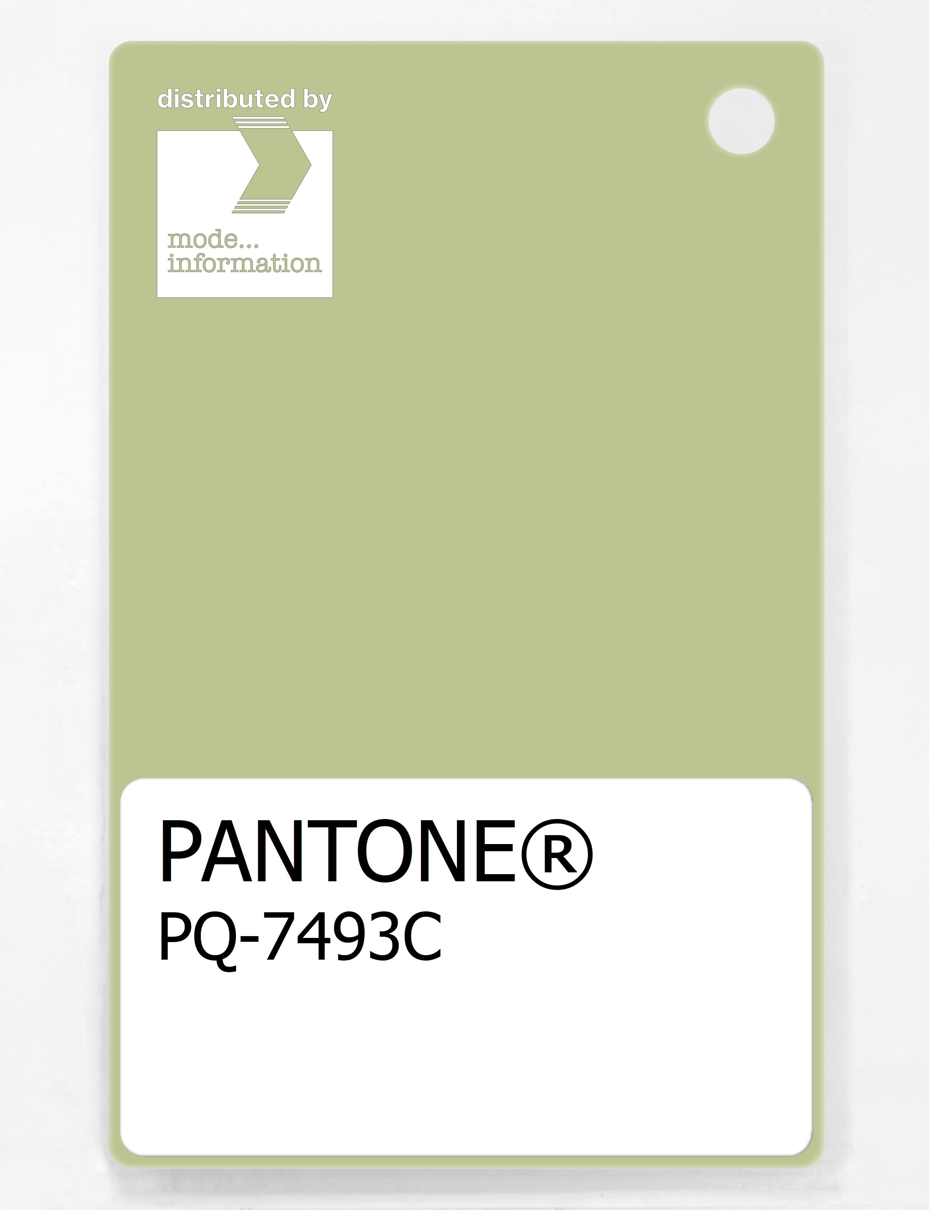 Artikelbild 1 des Artikels “PANTONE® PLASTIC STANDARD CHIP PQ 7493C “