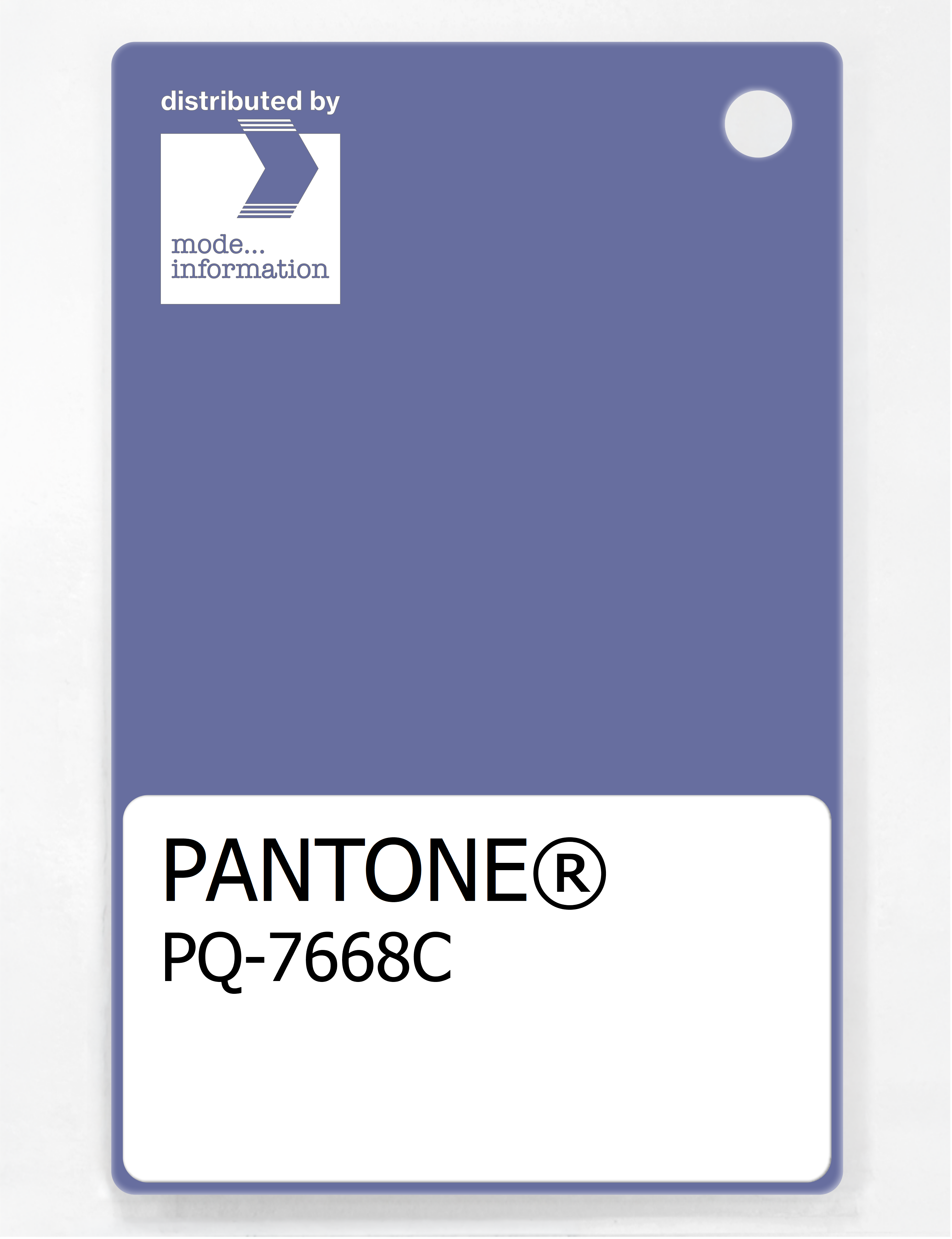 Artikelbild 1 des Artikels “PANTONE® PLASTIC STANDARD CHIP PQ 7668C “