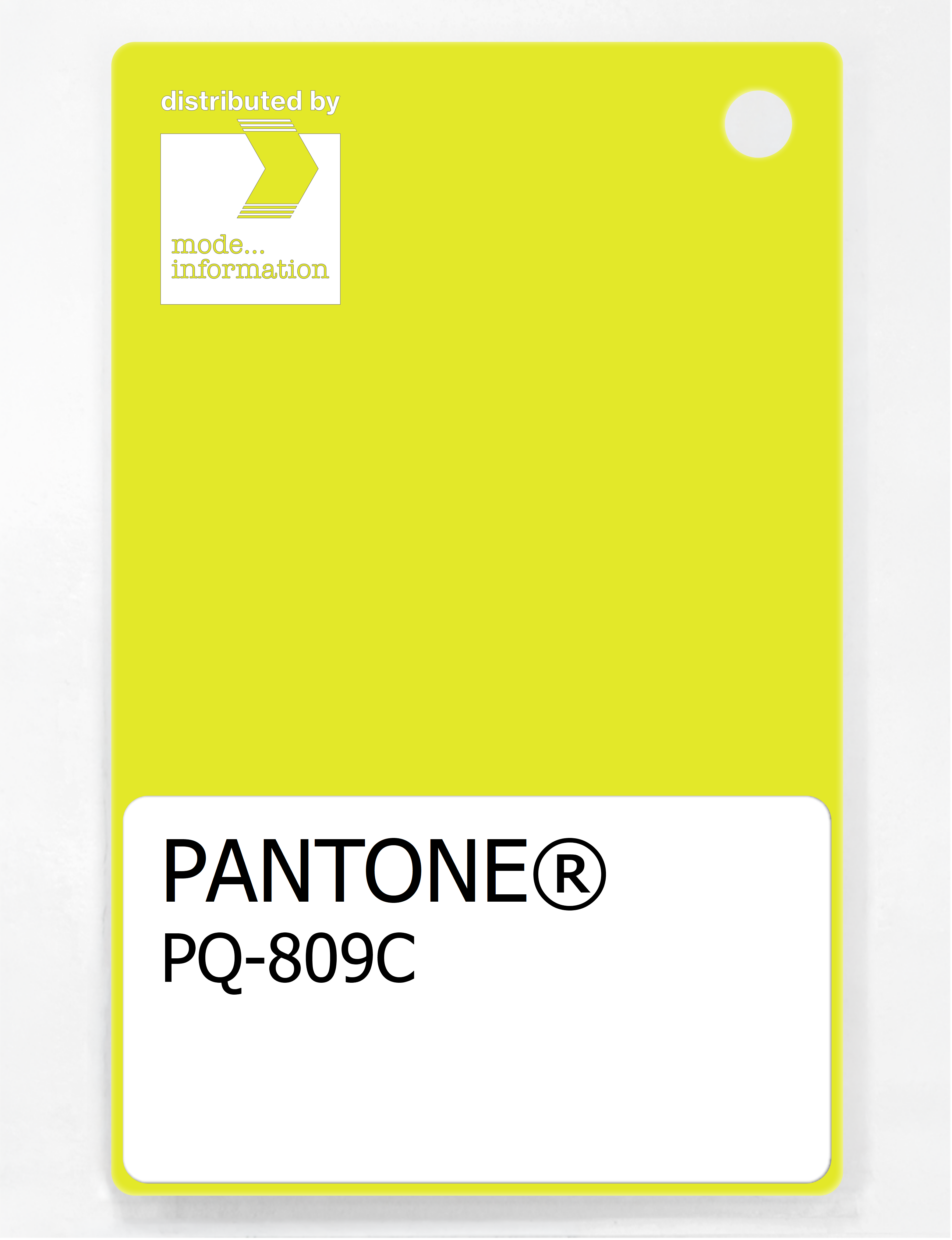 Product image 1 of the product “PANTONE® PLASTIC STANDARD CHIP PQ 809C ”