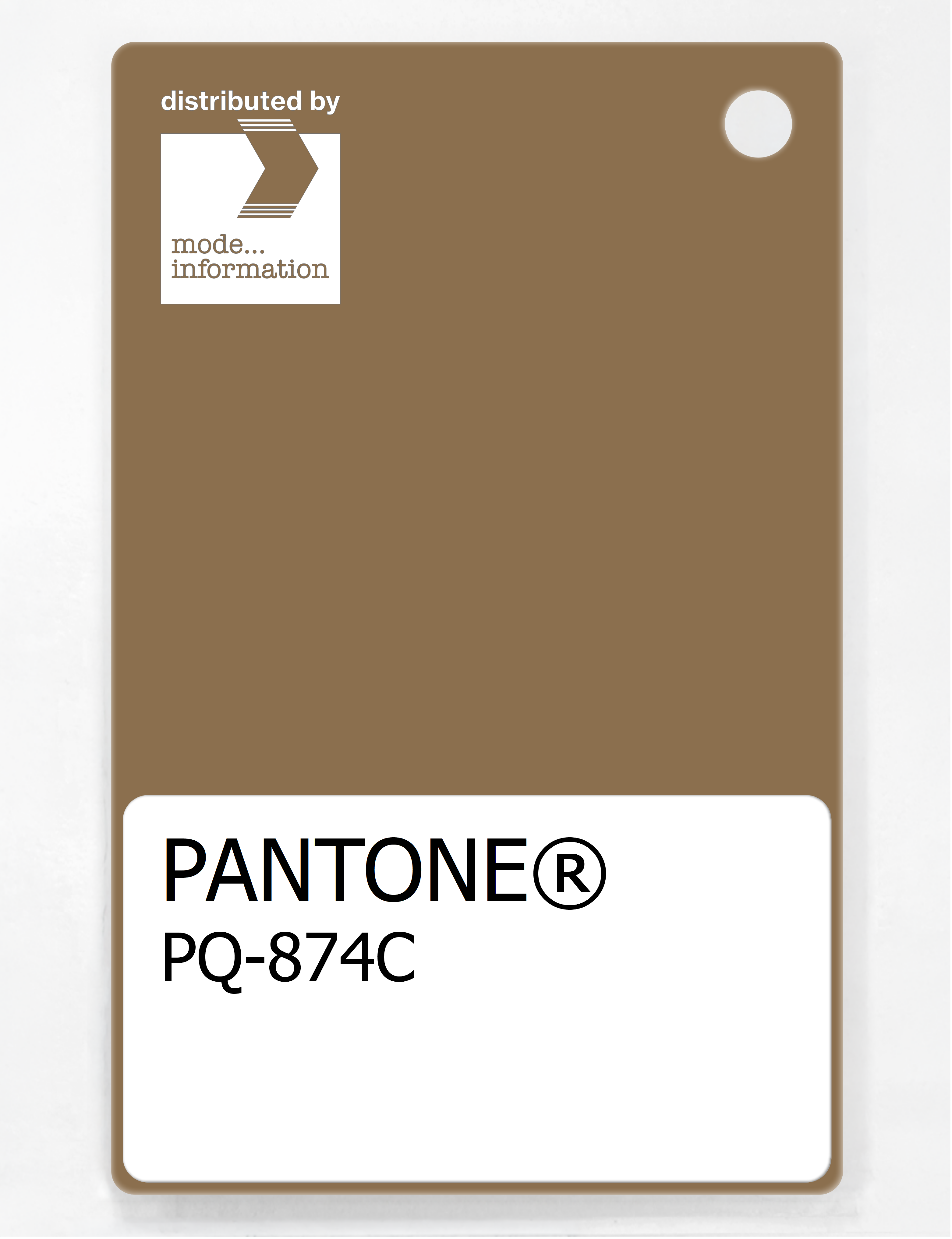Artikelbild 1 des Artikels “PANTONE® PLASTIC STANDARD CHIP PQ 874C “