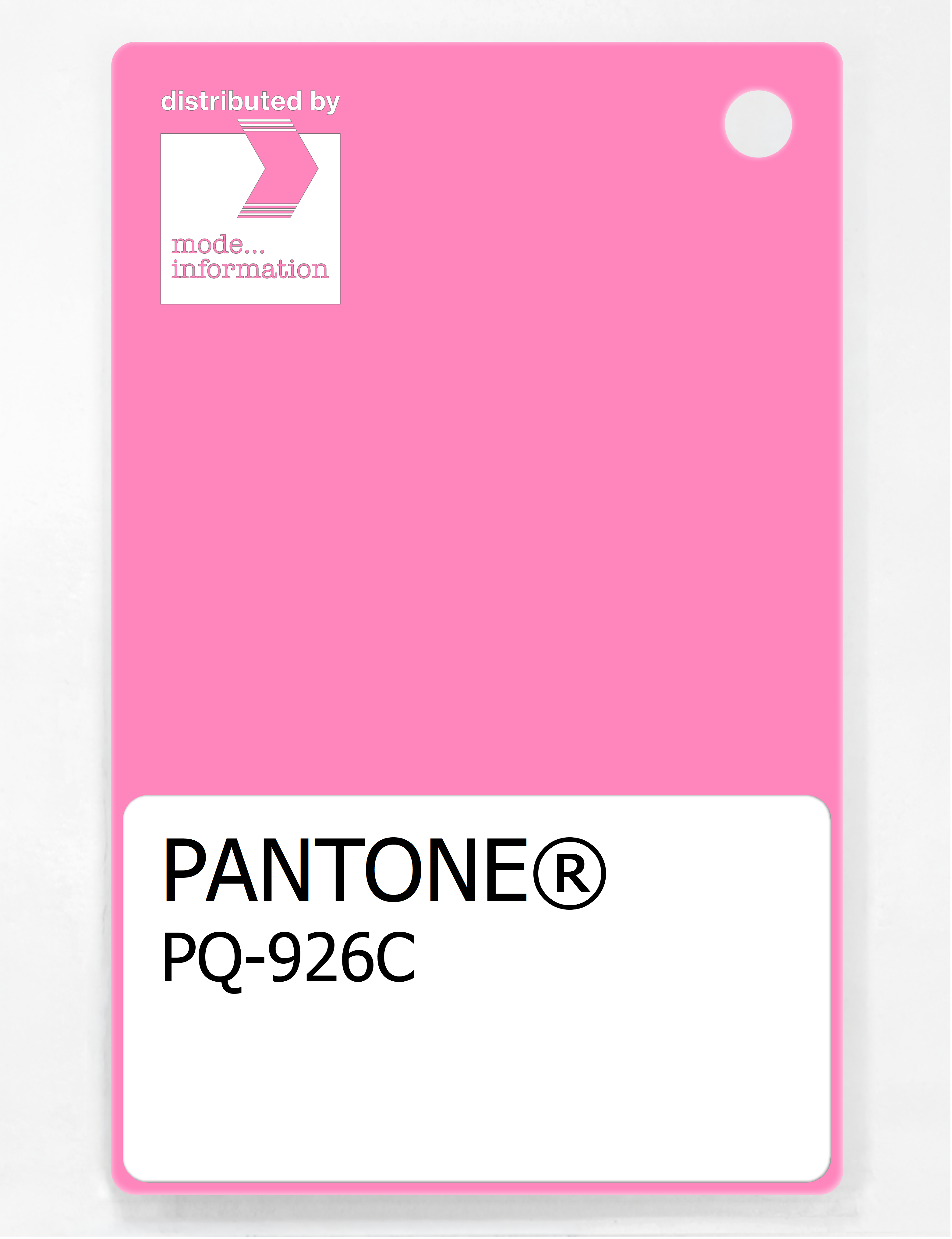Artikelbild 1 des Artikels “PANTONE® PLASTIC STANDARD CHIP PQ 926C “