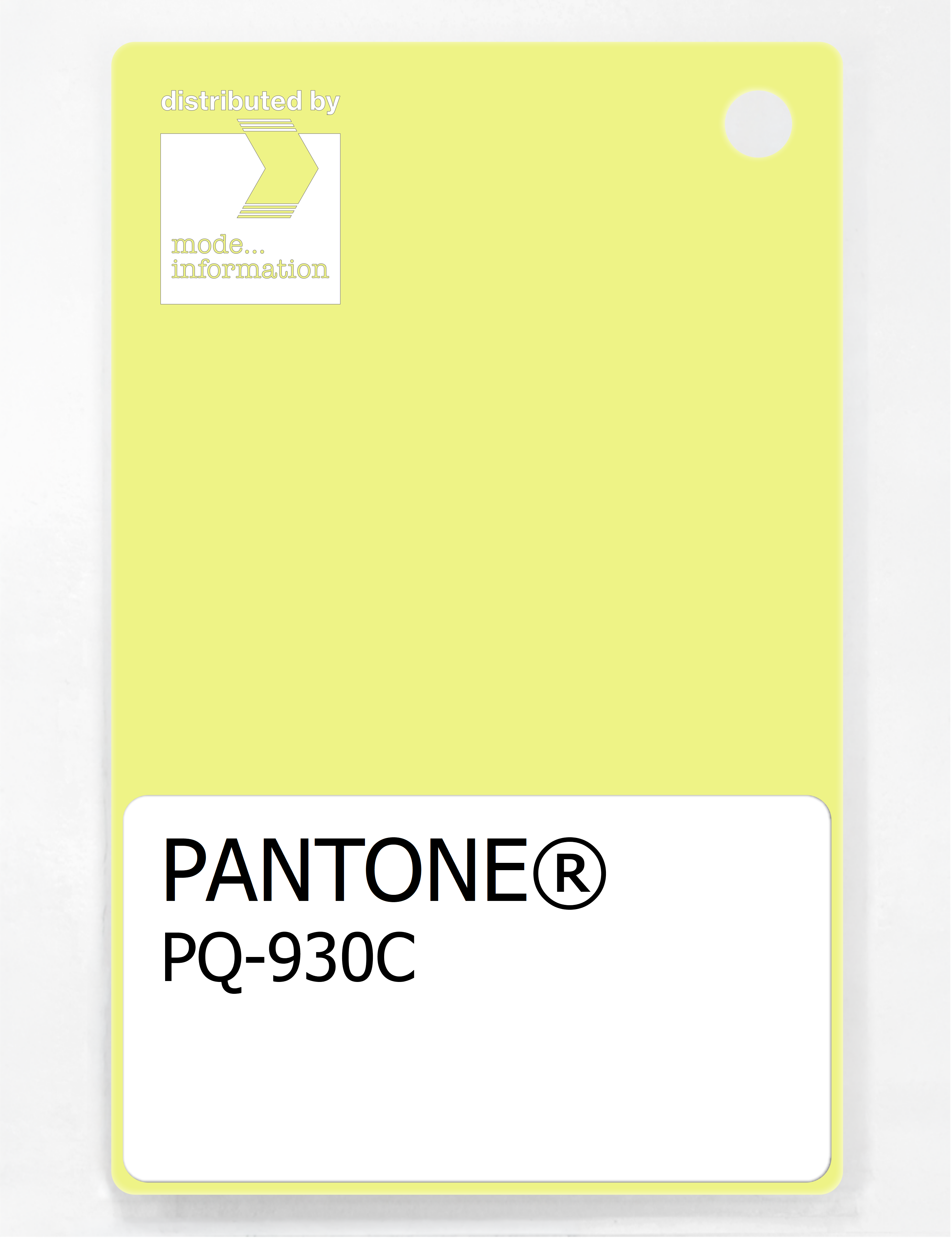Artikelbild 1 des Artikels “PANTONE® PLASTIC STANDARD CHIP PQ 930C “