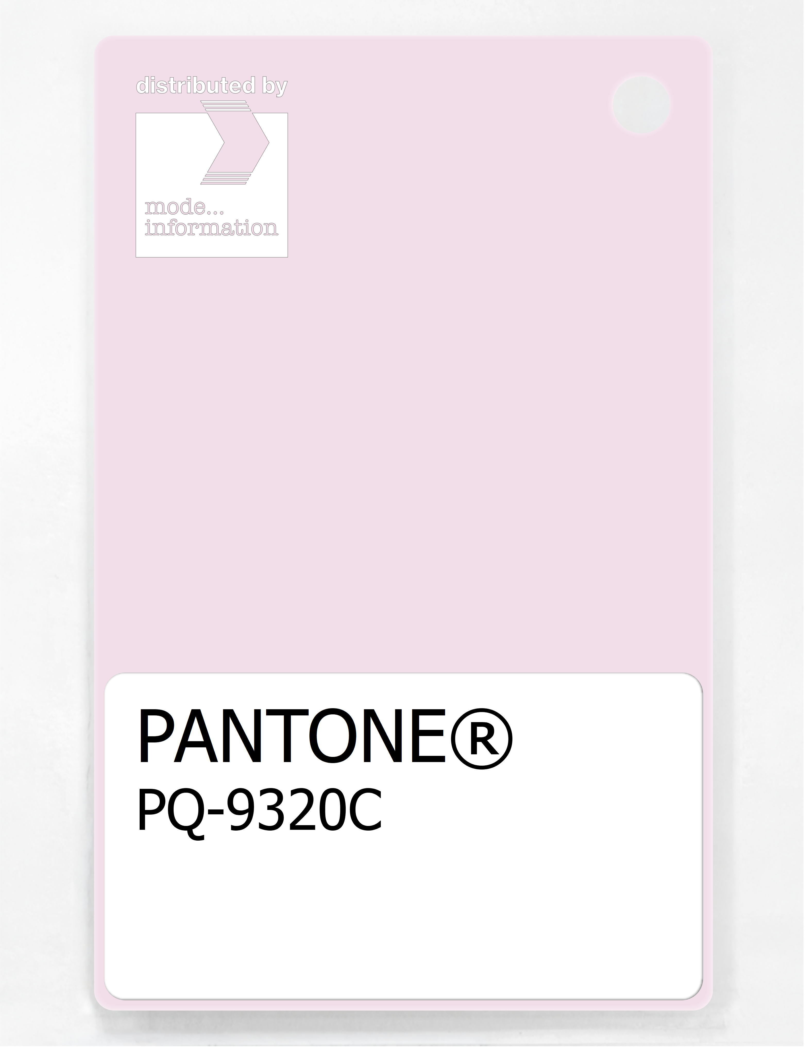 Artikelbild 1 des Artikels “PANTONE® PLASTIC STANDARD CHIP PQ 9320C “