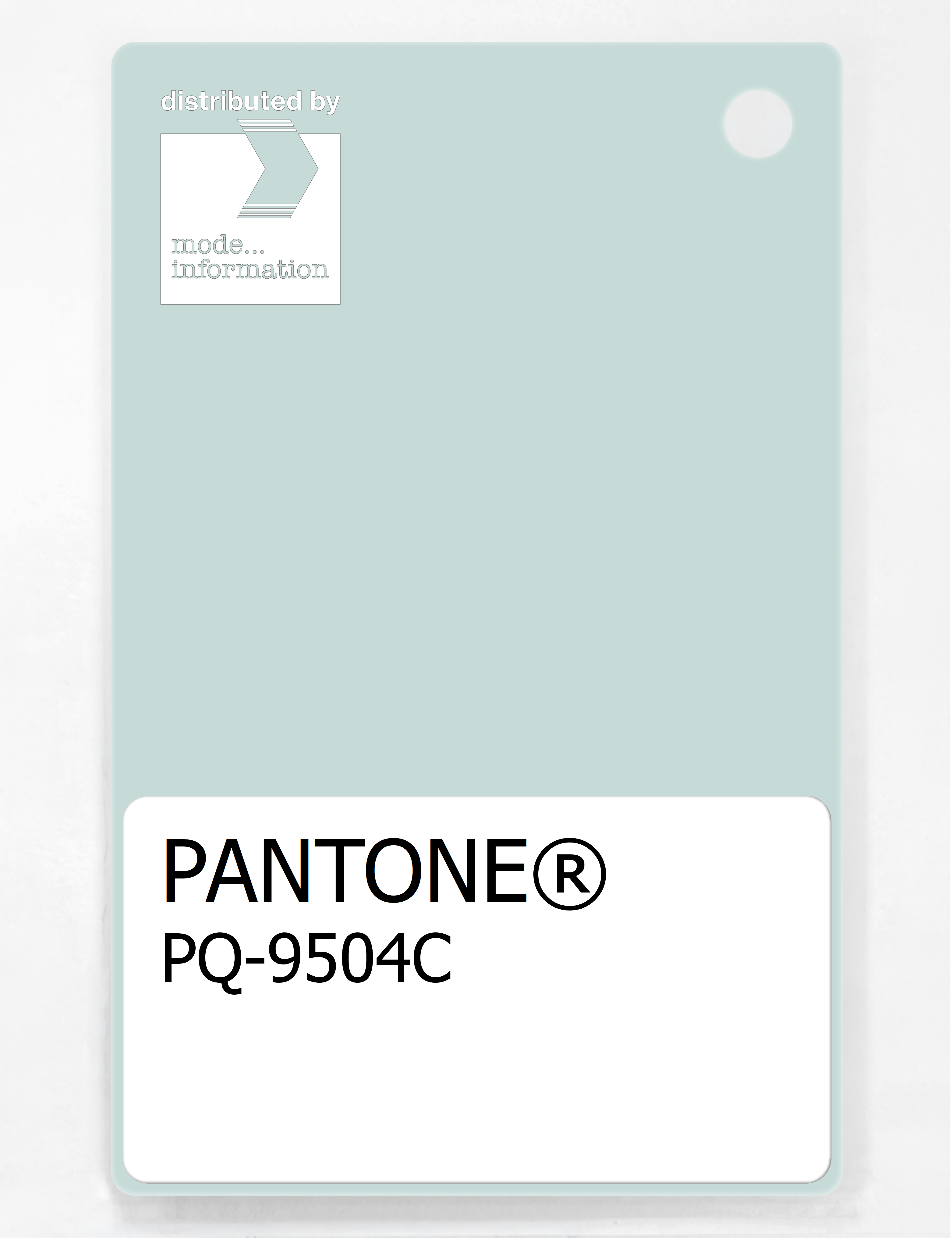 Artikelbild 1 des Artikels “PANTONE® PLASTIC STANDARD CHIP PQ 9504C “