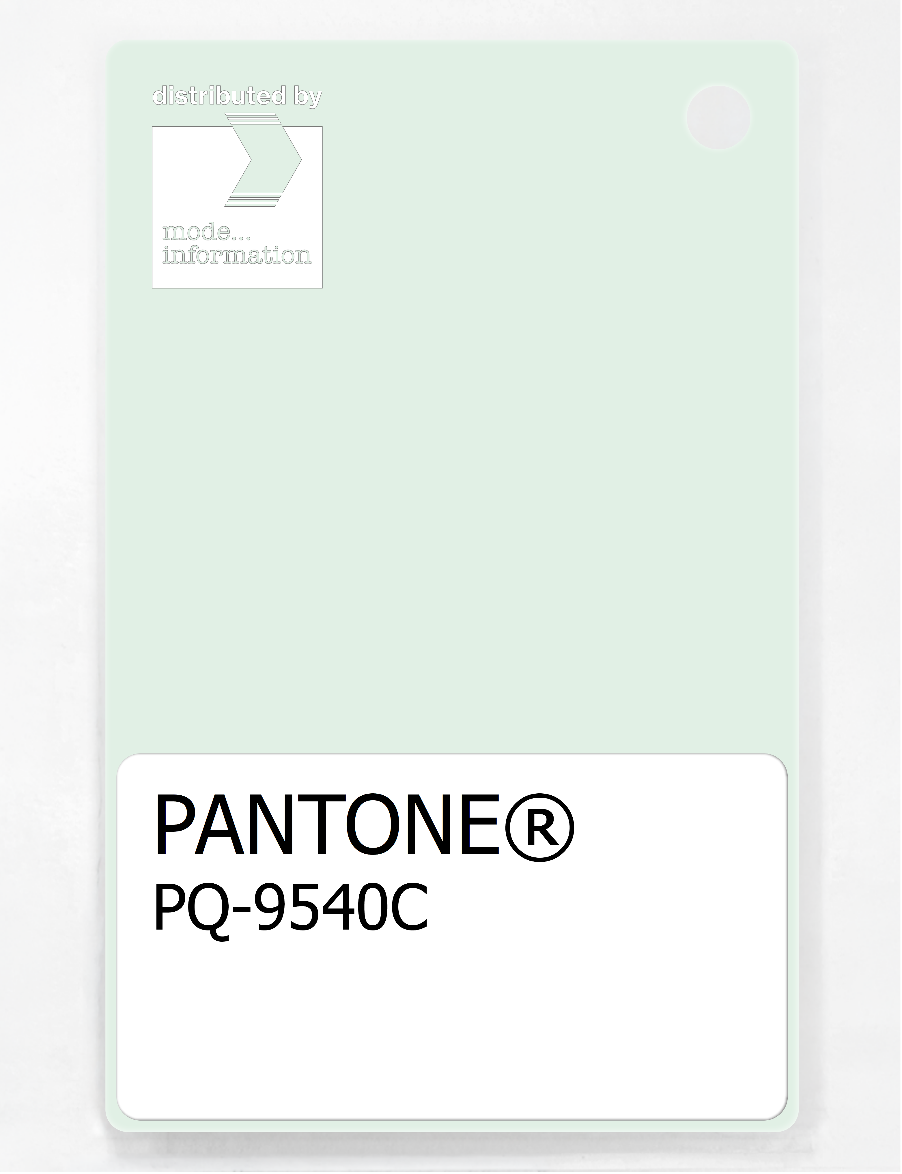 Artikelbild 1 des Artikels “PANTONE® PLASTIC STANDARD CHIP PQ 9540C “