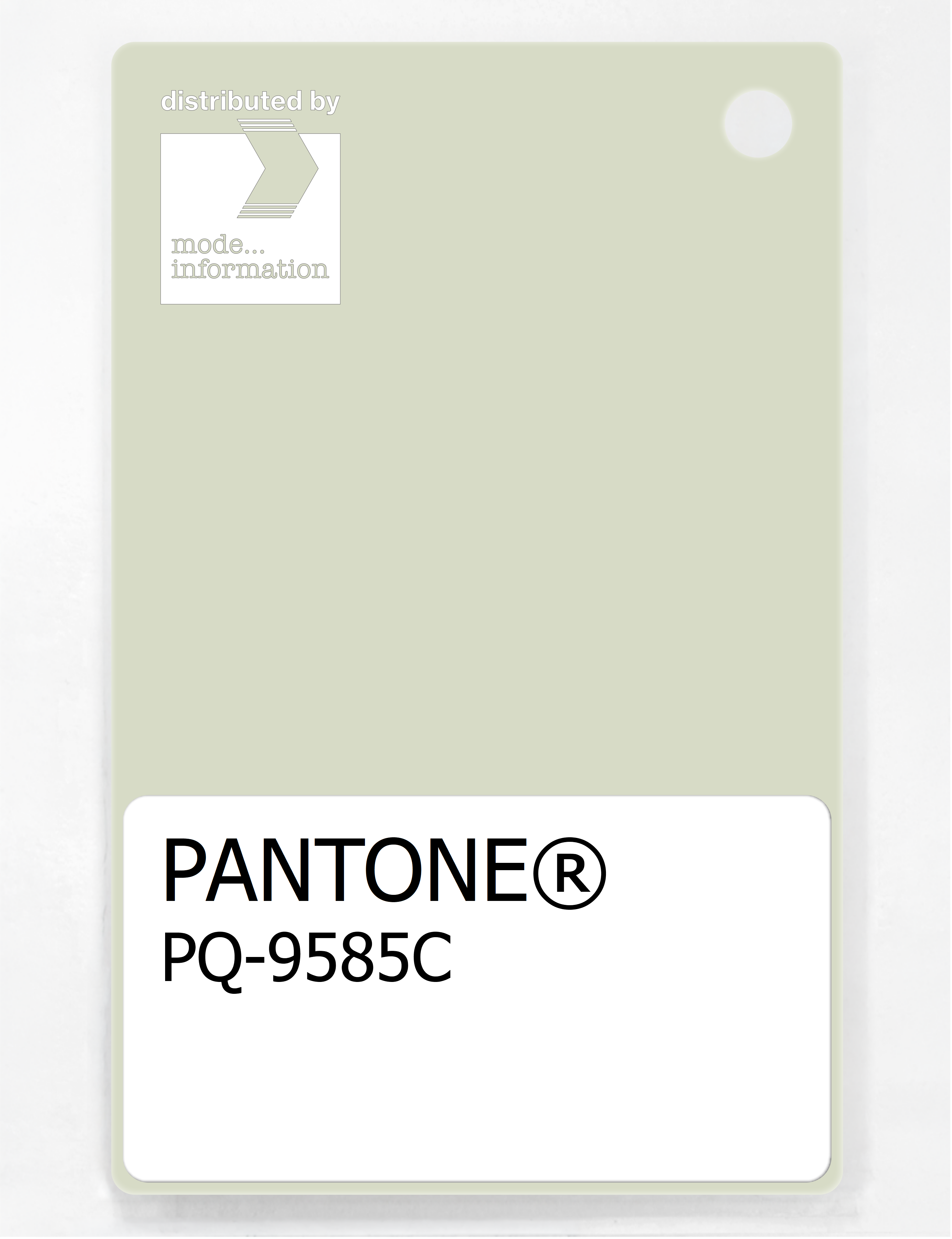 Artikelbild 1 des Artikels “PANTONE® PLASTIC STANDARD CHIP PQ 9585C “