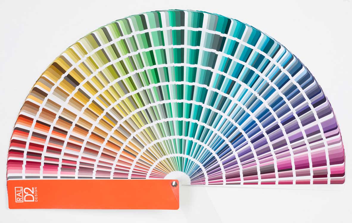 Artikelbild 1 des Artikels “RAL D2 Colour fan deck with 1.825 RAL DESIGN SYSTEM plus colours in “