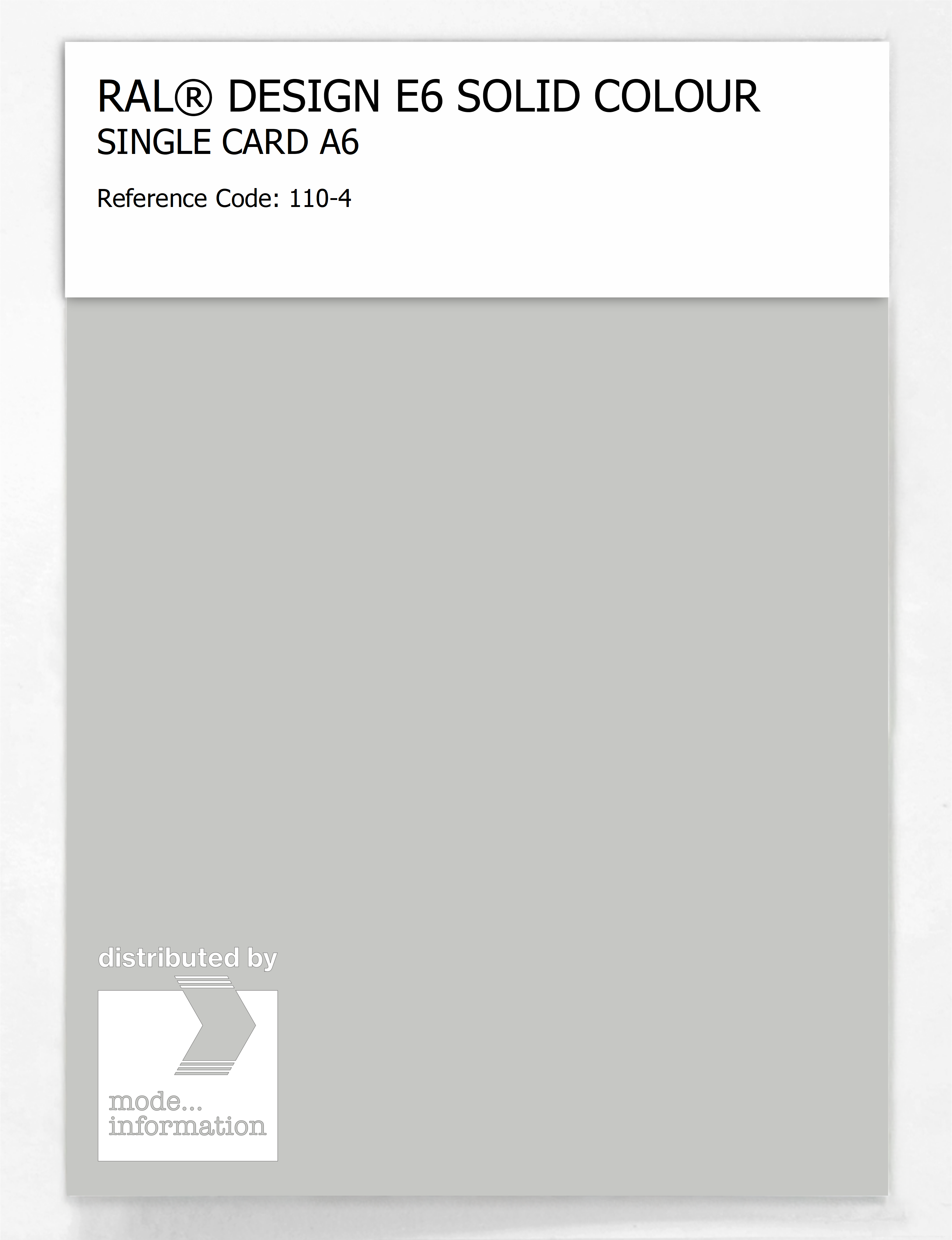 Artikelbild 1 des Artikels “RAL® EFFECT E6 SINGLE SHEET 100 SERIES A6 110-4 “