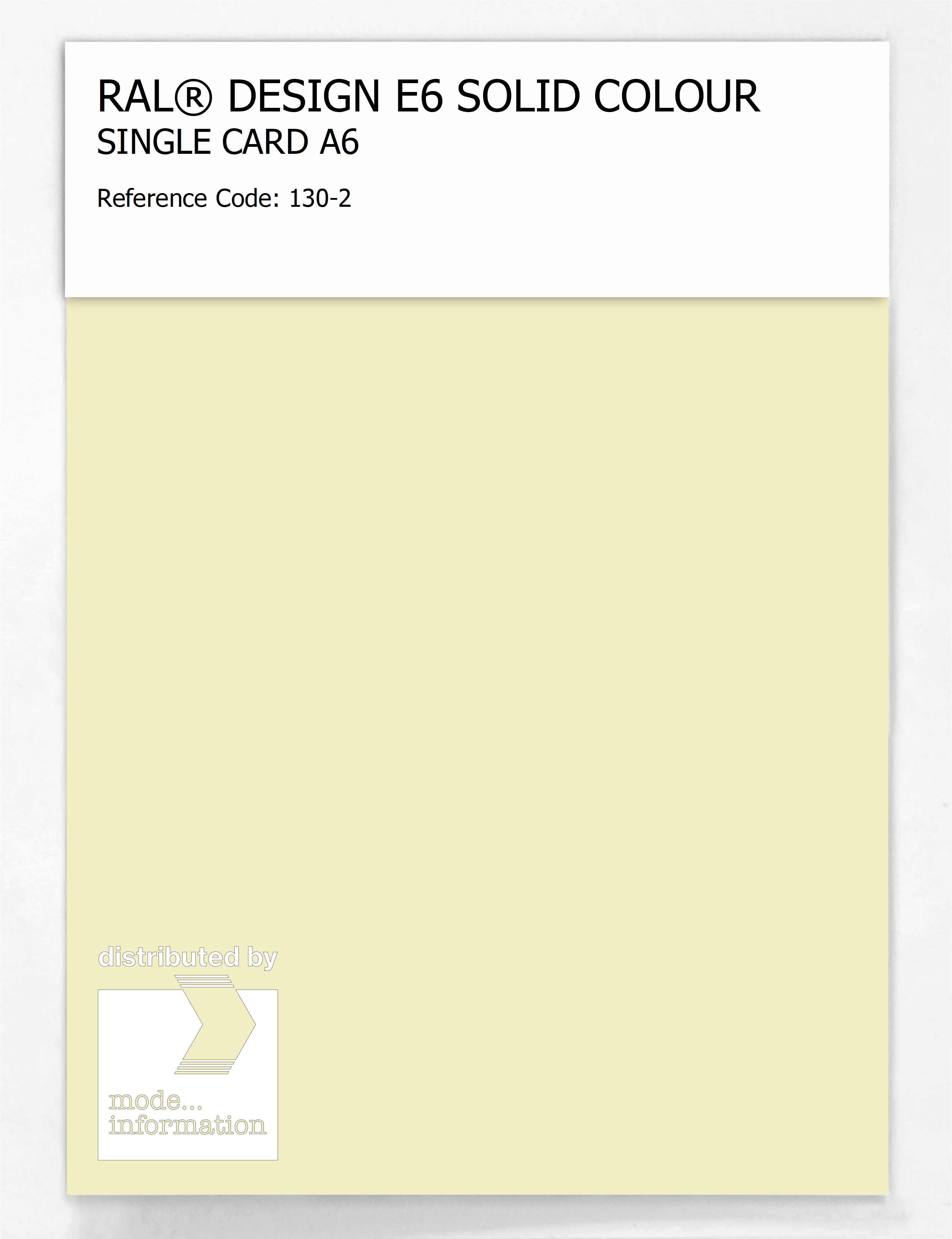 Artikelbild 1 des Artikels “RAL® EFFECT E6 SINGLE SHEET 100 SERIES A6 130-2 “