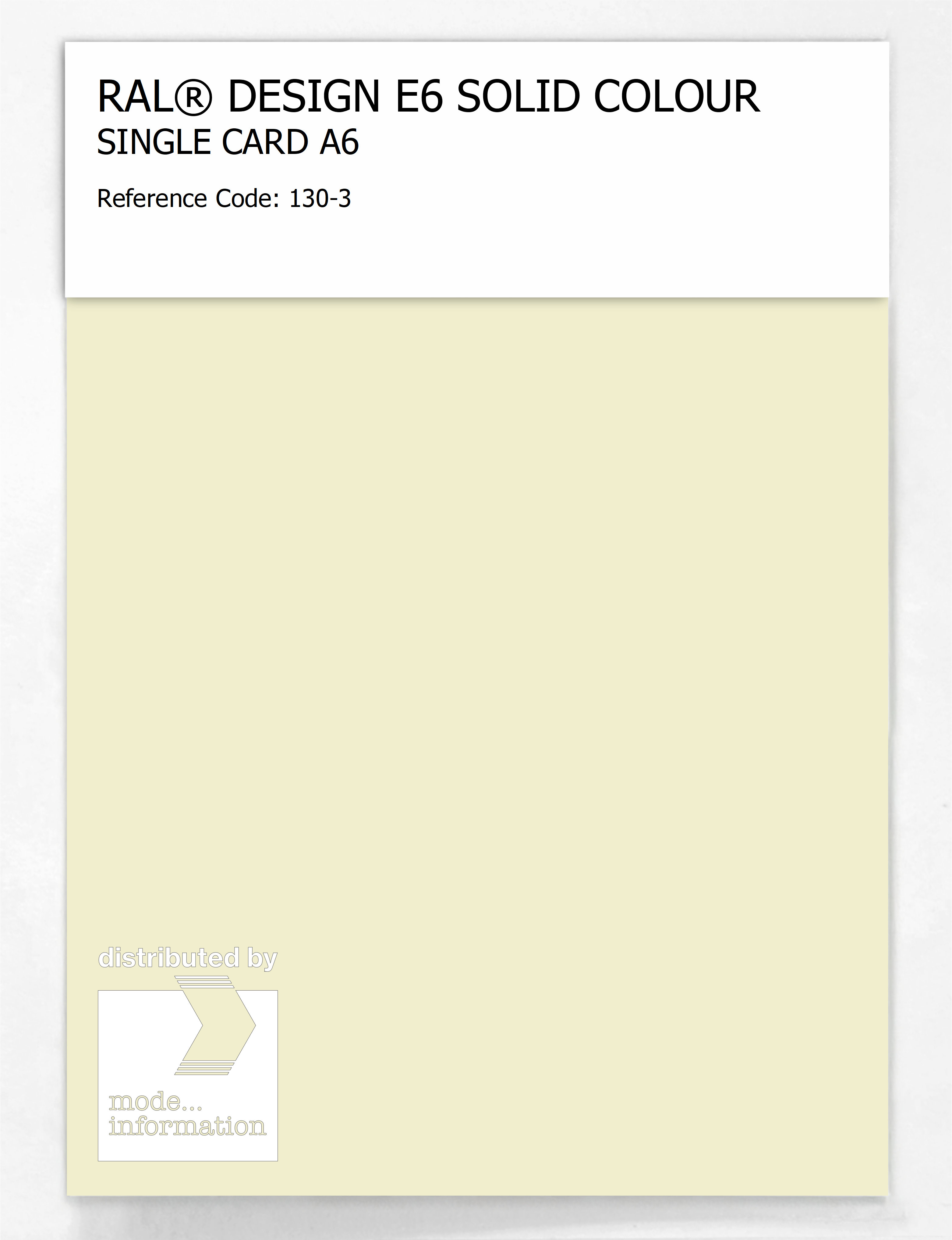 Artikelbild 1 des Artikels “RAL® EFFECT E6 SINGLE SHEET 100 SERIES A6 130-3 “