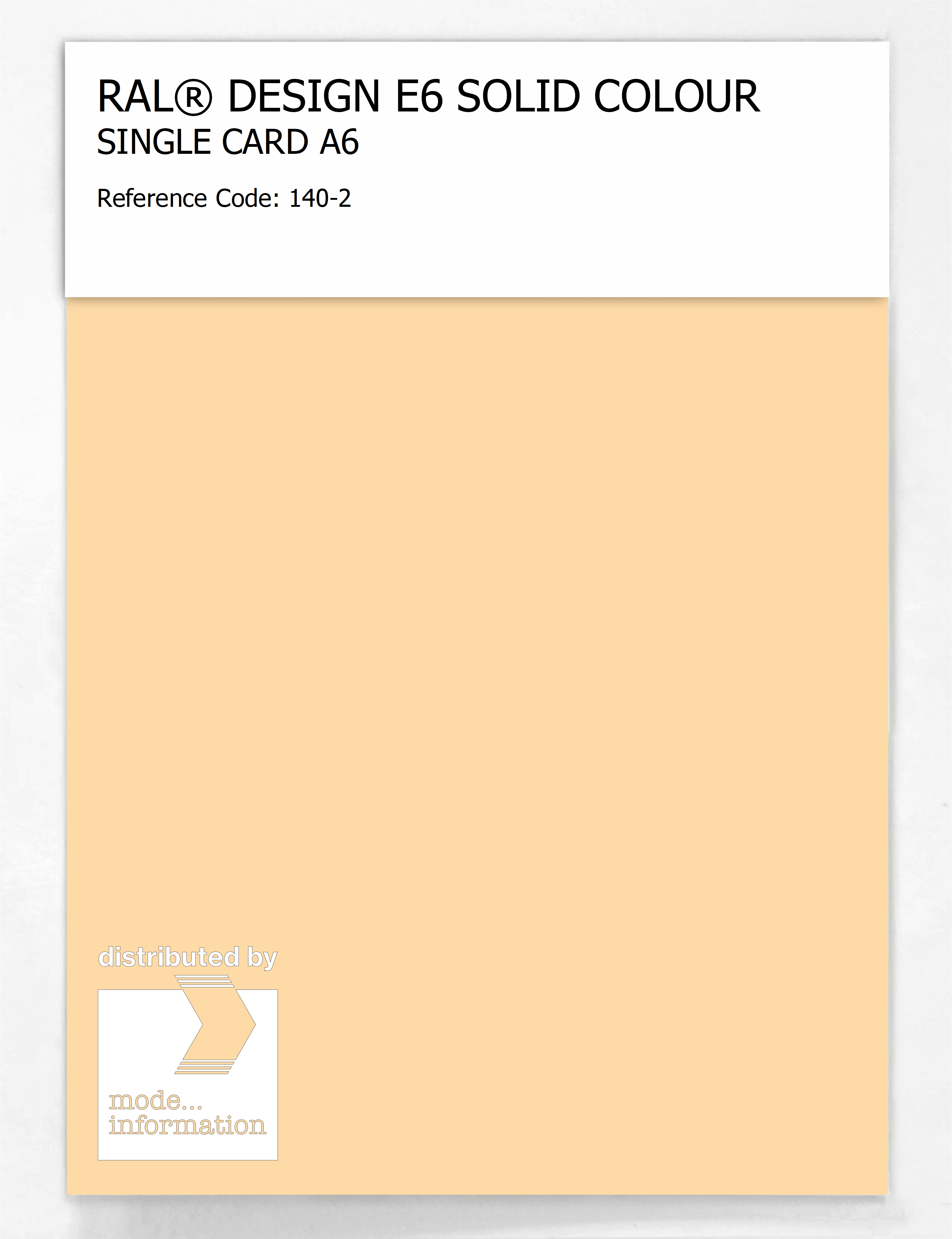 Artikelbild 1 des Artikels “RAL® EFFECT E6 SINGLE SHEET 100 SERIES A6 140-2 “