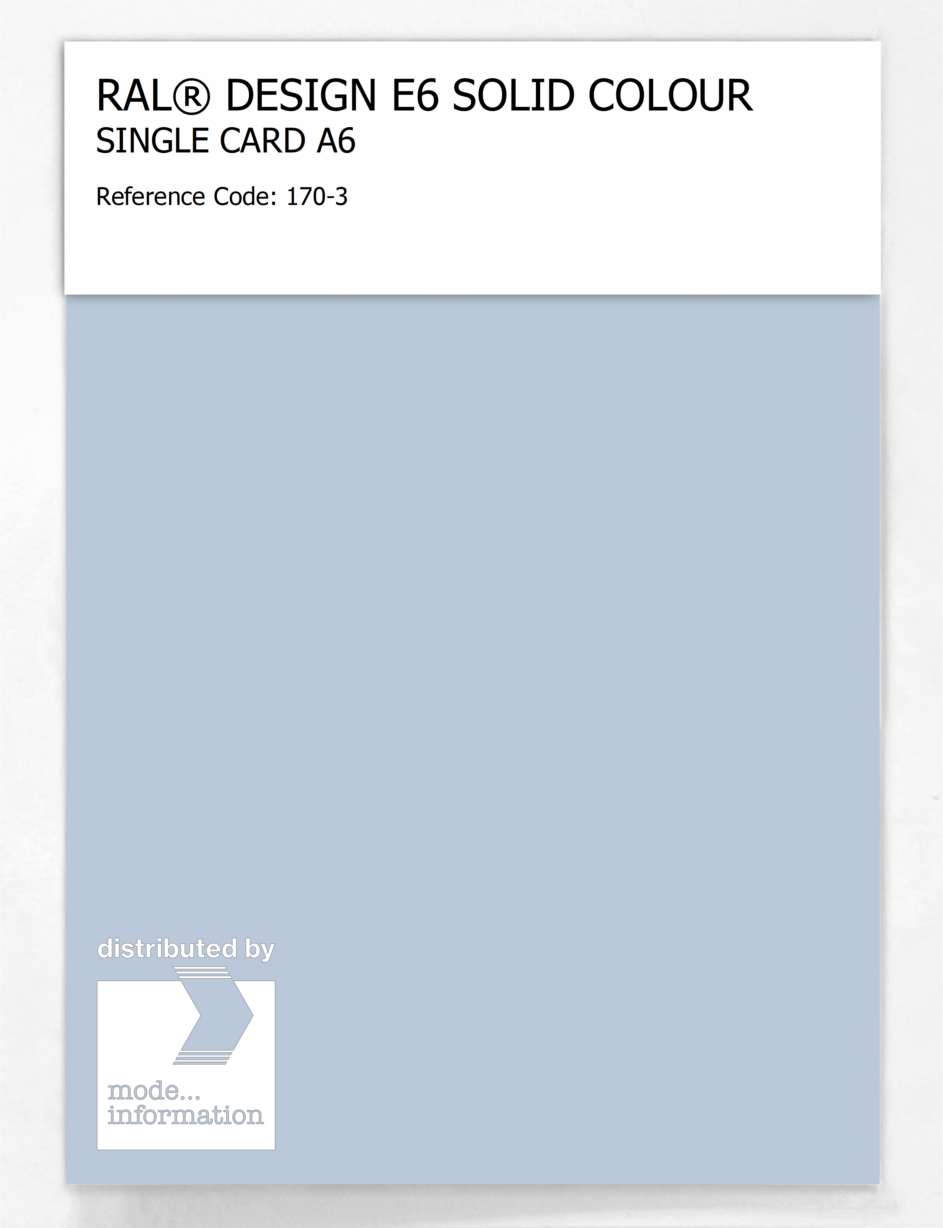 Artikelbild 1 des Artikels “RAL® EFFECT E6 SINGLE SHEET 100 SERIES A6 170-3 “