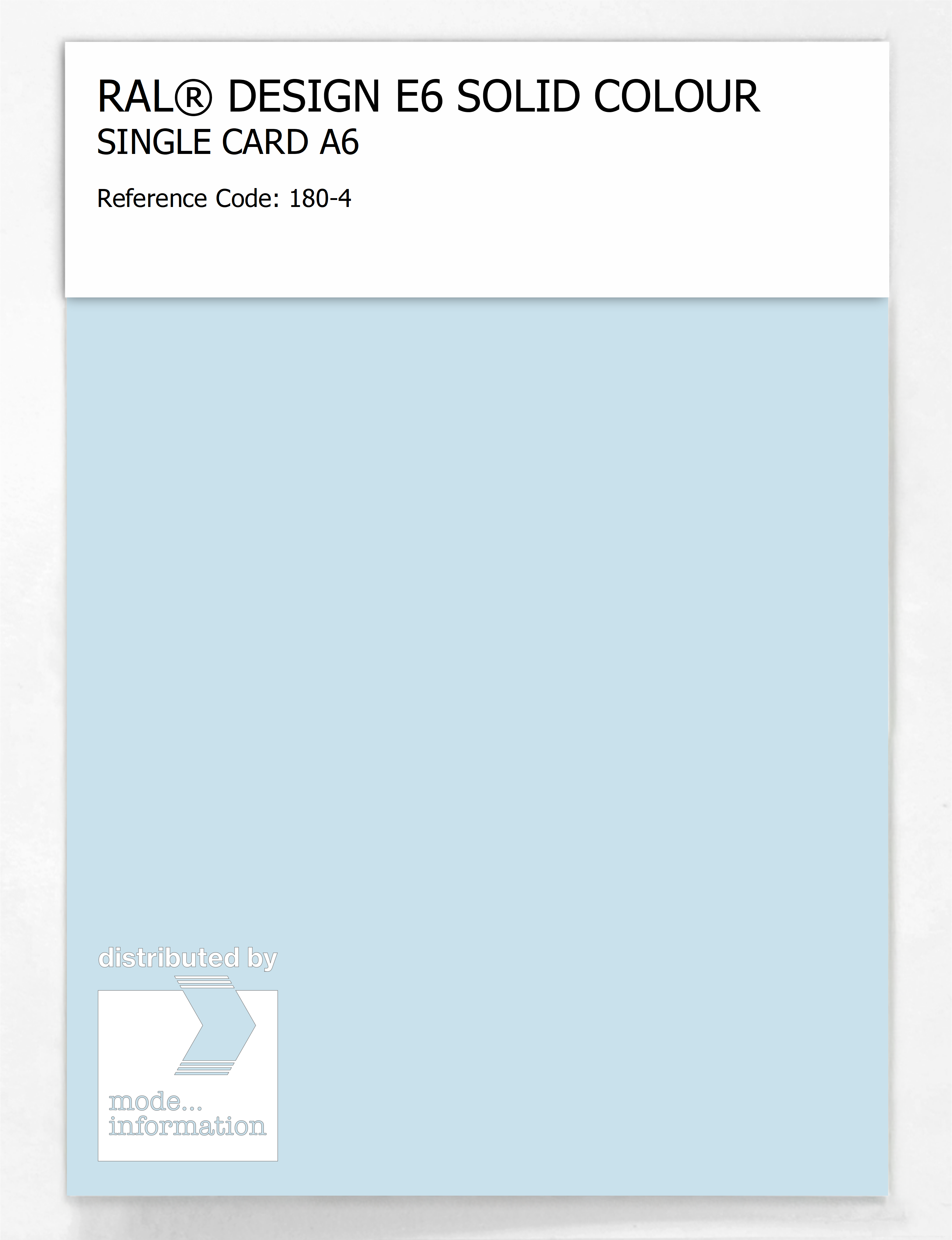Artikelbild 1 des Artikels “RAL® EFFECT E6 SINGLE SHEET 100 SERIES A6 180-4 “