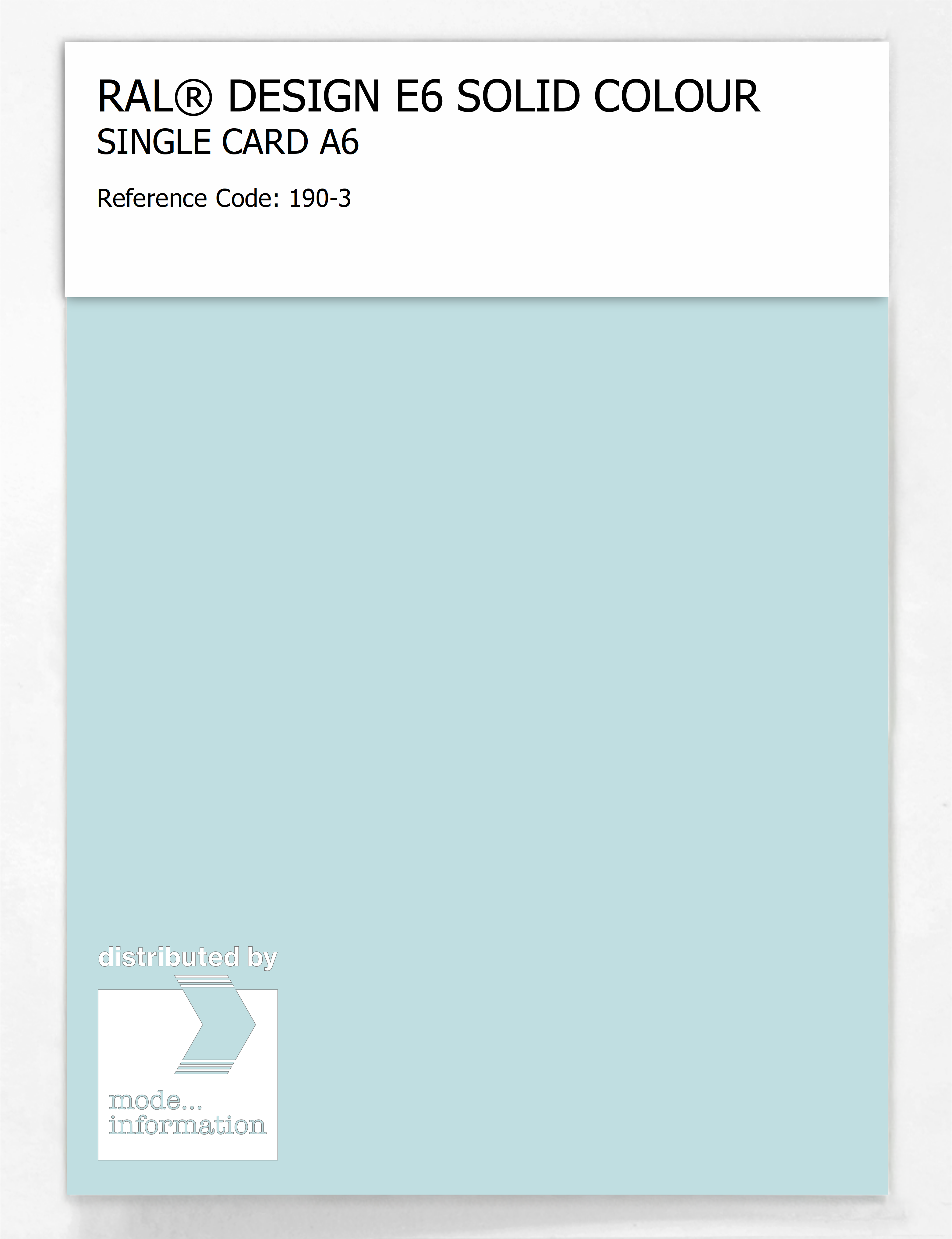 Artikelbild 1 des Artikels “RAL® EFFECT E6 SINGLE SHEET 100 SERIES A6 190-3 “