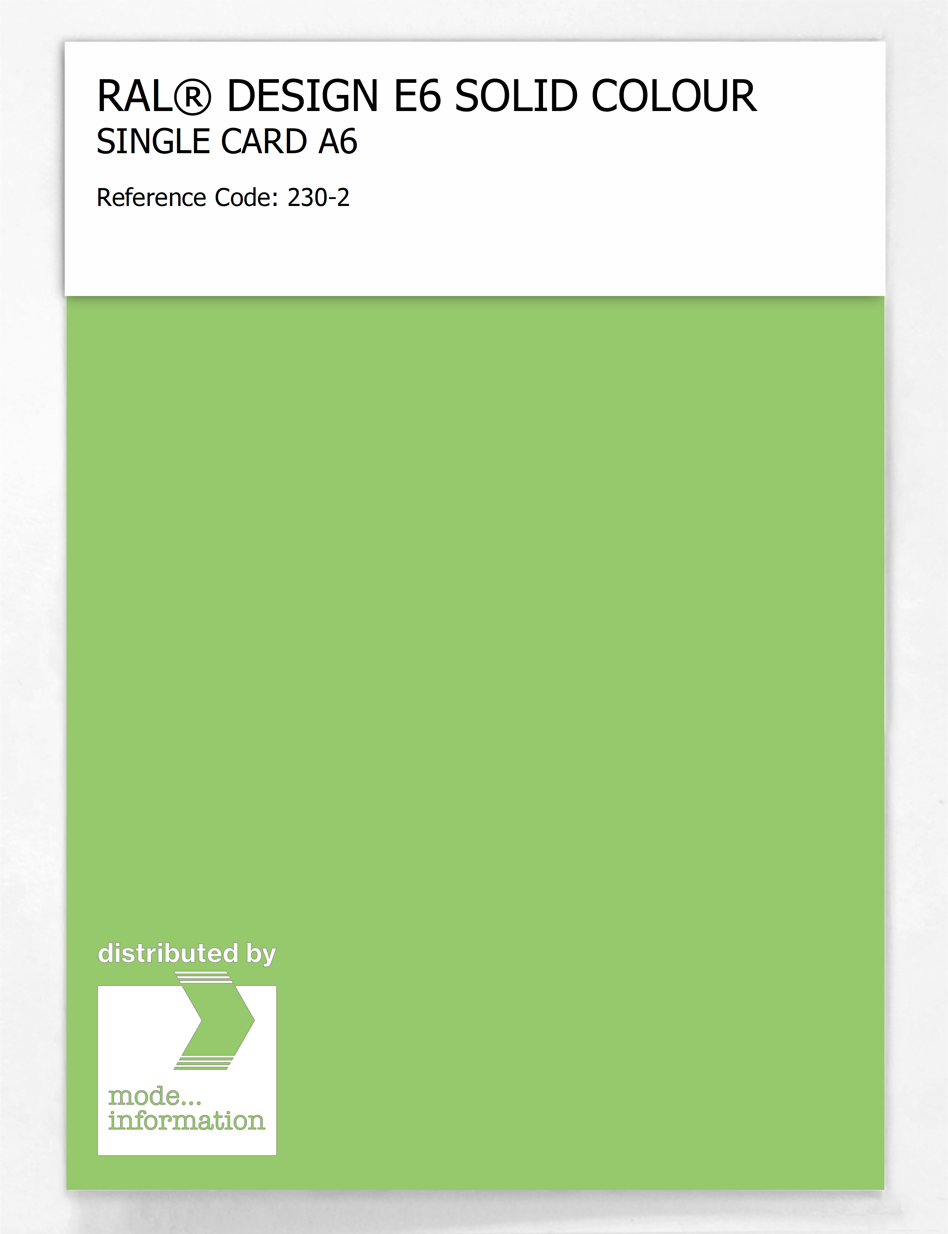Artikelbild 1 des Artikels “RAL® EFFECT E6 SINGLE SHEET 200 SERIES A6 230-2 “