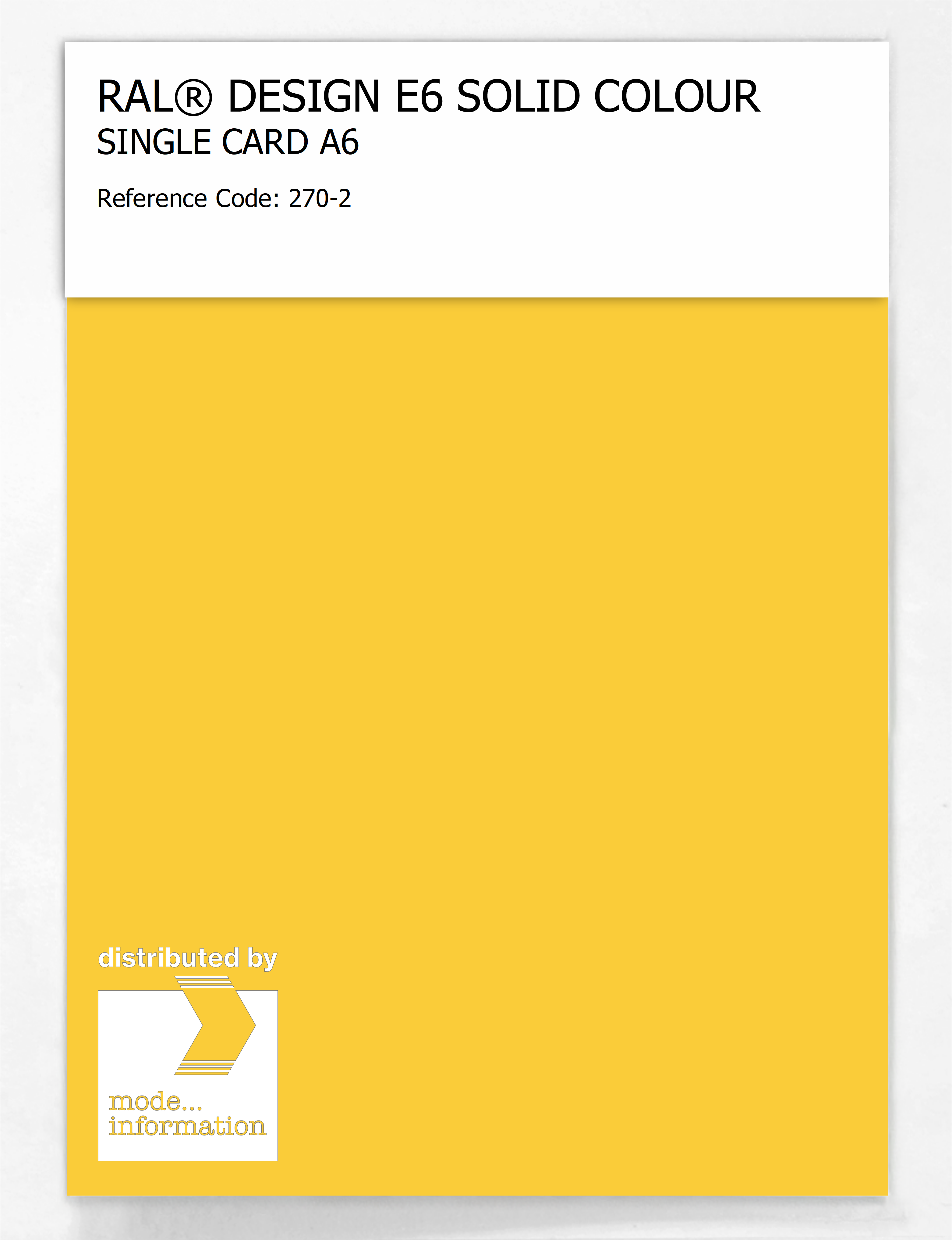 Artikelbild 1 des Artikels “RAL® EFFECT E6 SINGLE SHEET 200 SERIES A6 270-2 “