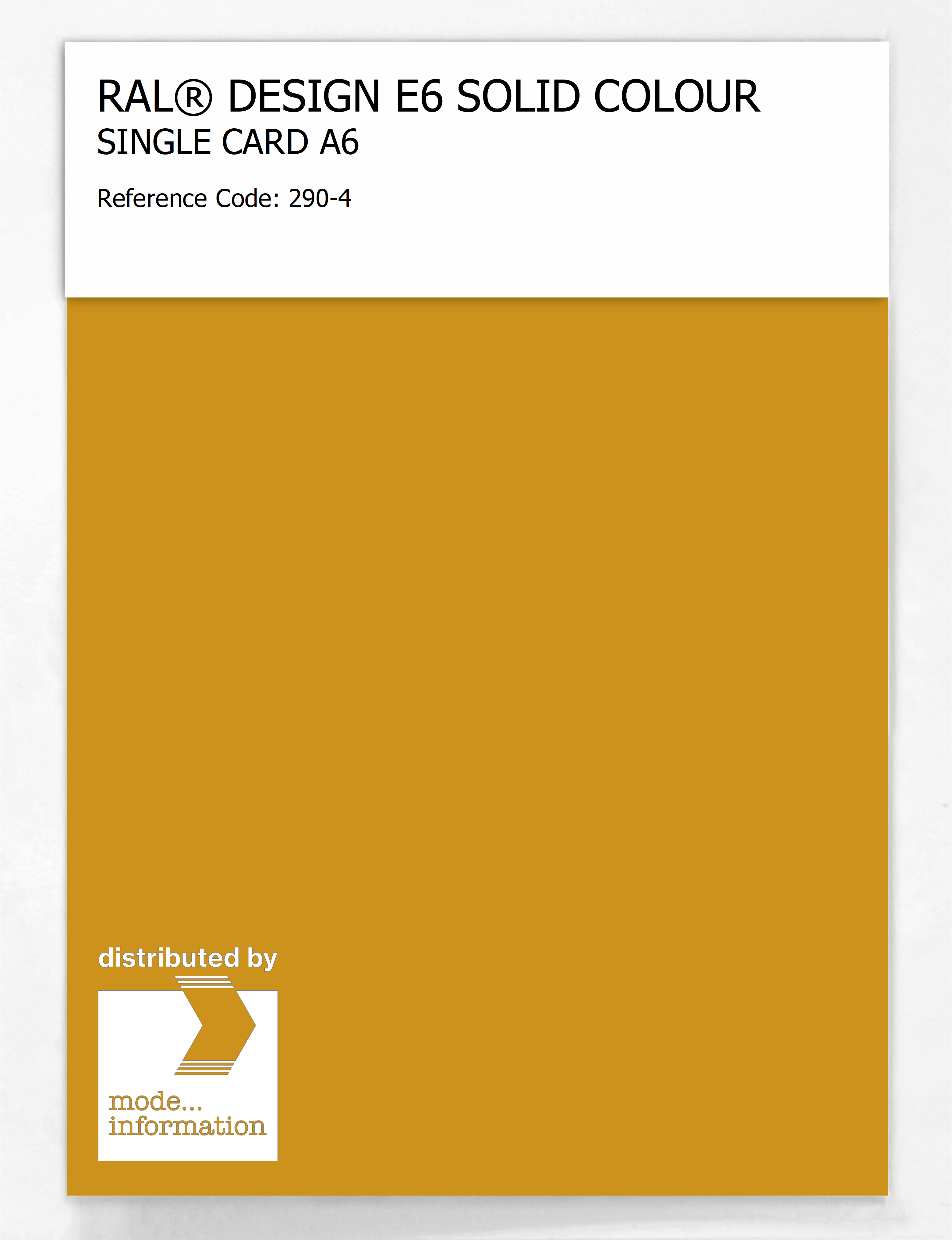 Artikelbild 1 des Artikels “RAL® EFFECT E6 SINGLE SHEET 200 SERIES A6 290-4 “