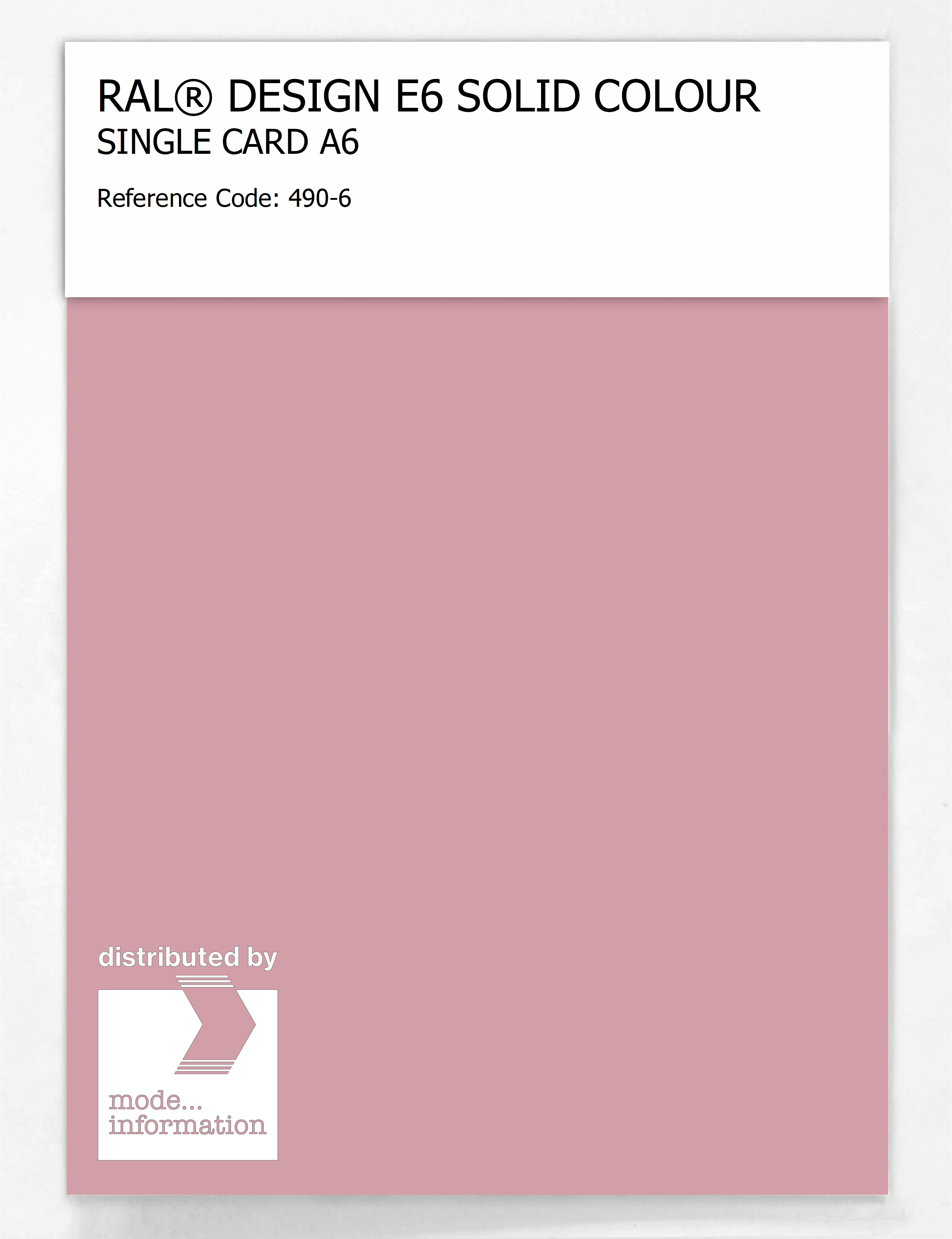 Artikelbild 1 des Artikels “RAL® EFFECT E6 SINGLE SHEET 400 SERIES A6 490-6 “