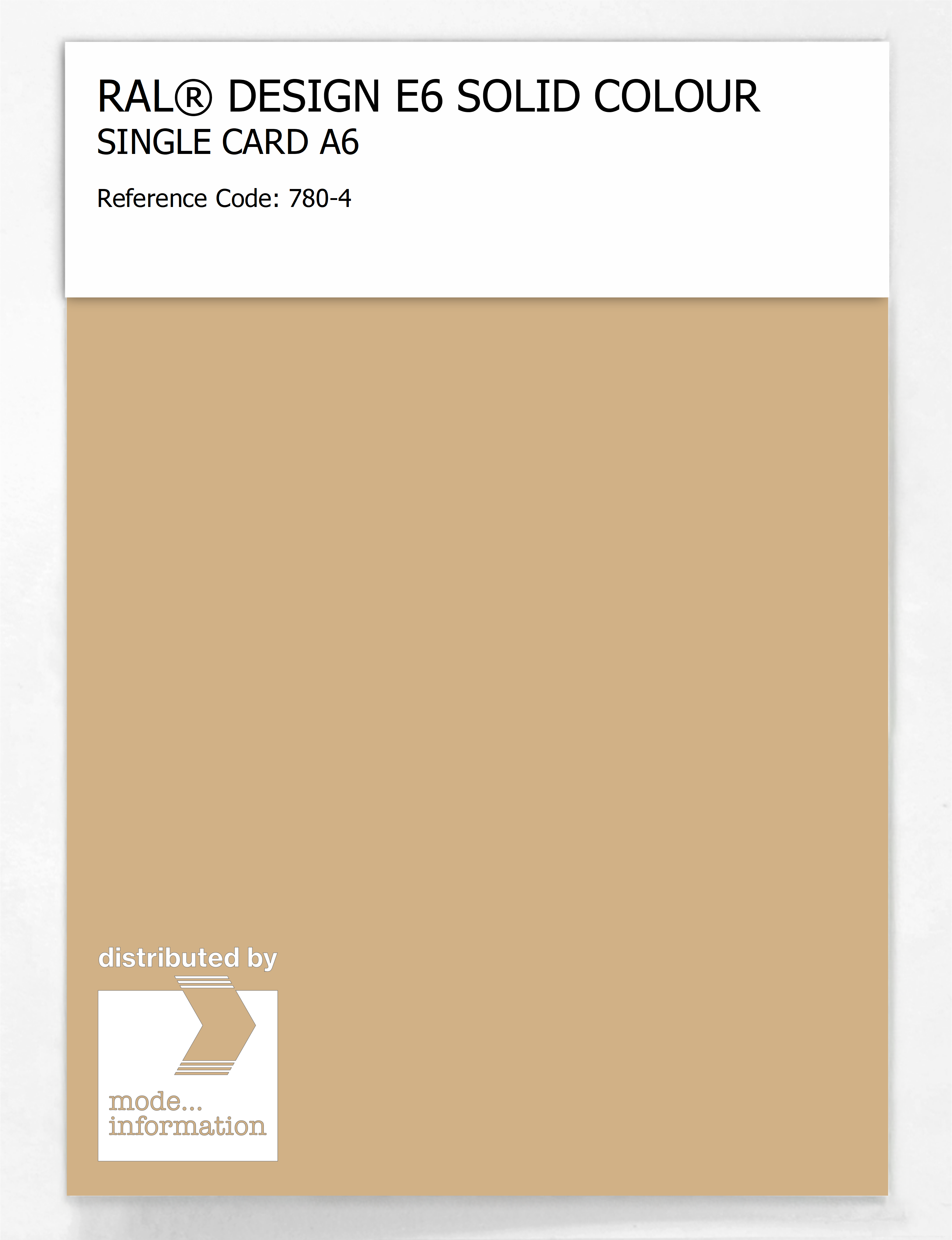 Artikelbild 1 des Artikels “RAL® EFFECT E6 SINGLE SHEET 700 SERIES A6 780-4 “