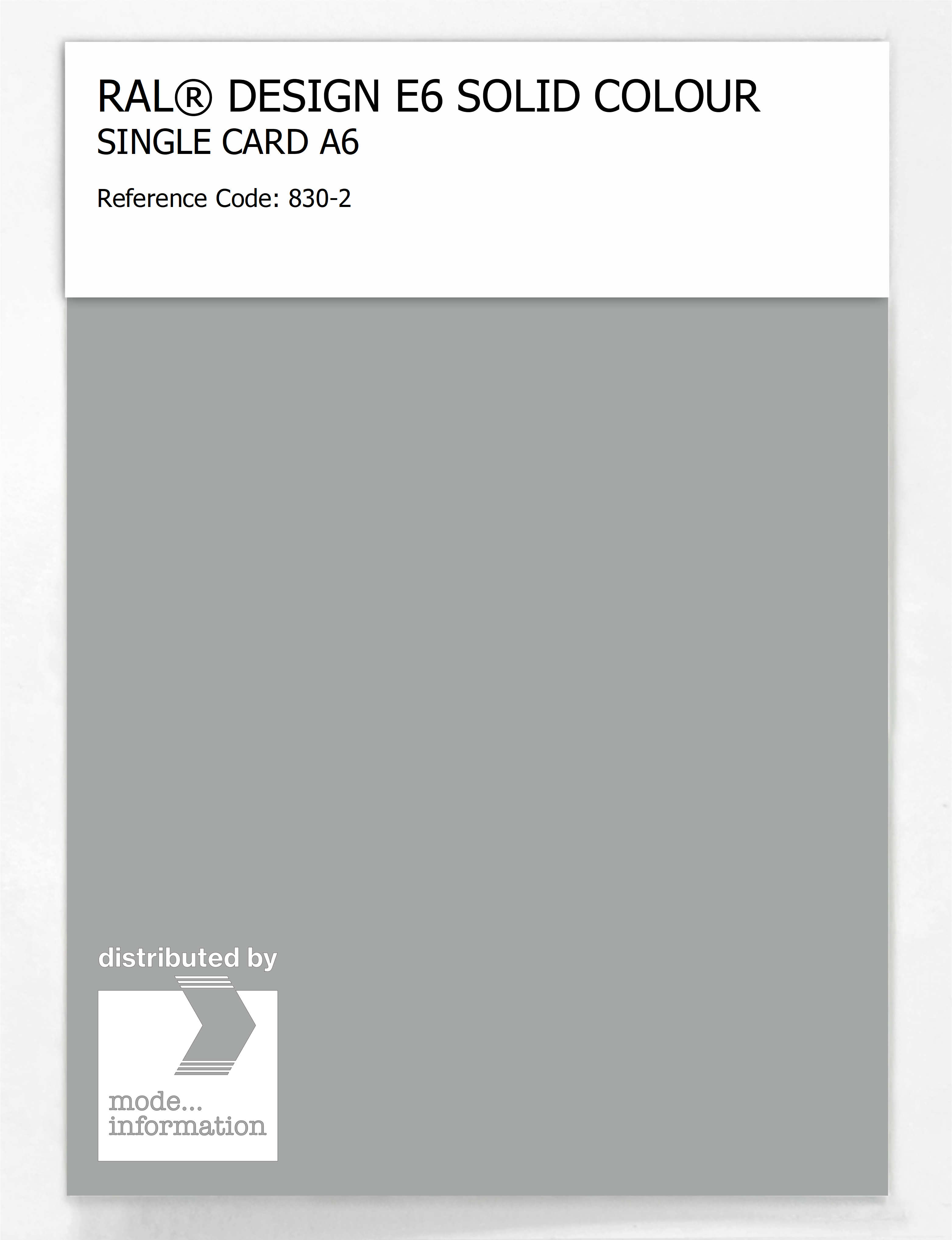 Artikelbild 1 des Artikels “RAL® EFFECT E6 SINGLE SHEET 800 SERIES A6 830-2 “