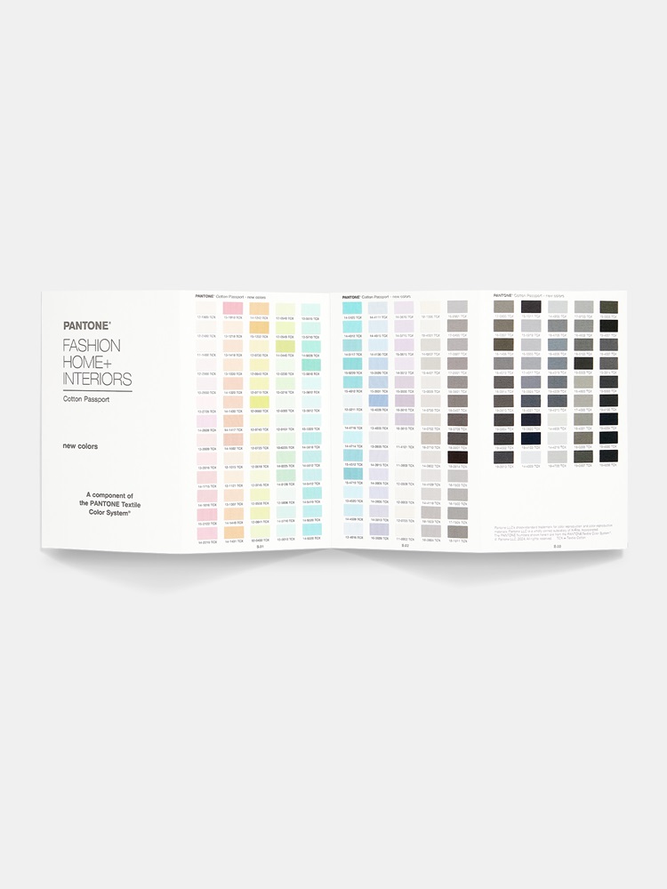 Artikelbild 2 des Artikels “PANTONE FHI Supplement Cotton Passport, 175 Colors “