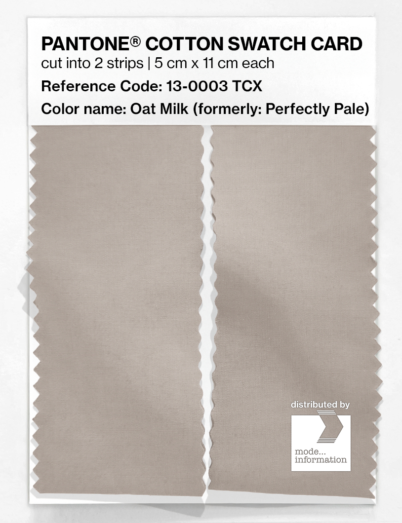 Artikelbild 2 des Artikels “PANTONE® COTTON SWATCH CARD 13-0003 TCX Perfectly Pale “