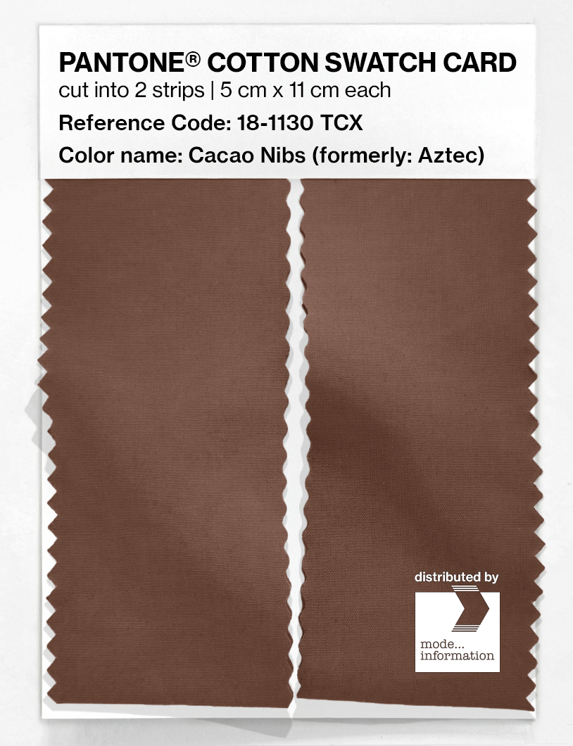 Artikelbild 2 des Artikels “PANTONE® COTTON SWATCH CARD 18-1130 TCX Aztec “