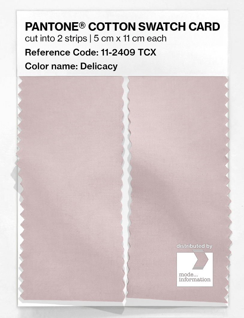 Artikelbild 2 des Artikels “PANTONE® COTTON SWATCH CARD 11-2409 TCX Delicacy “