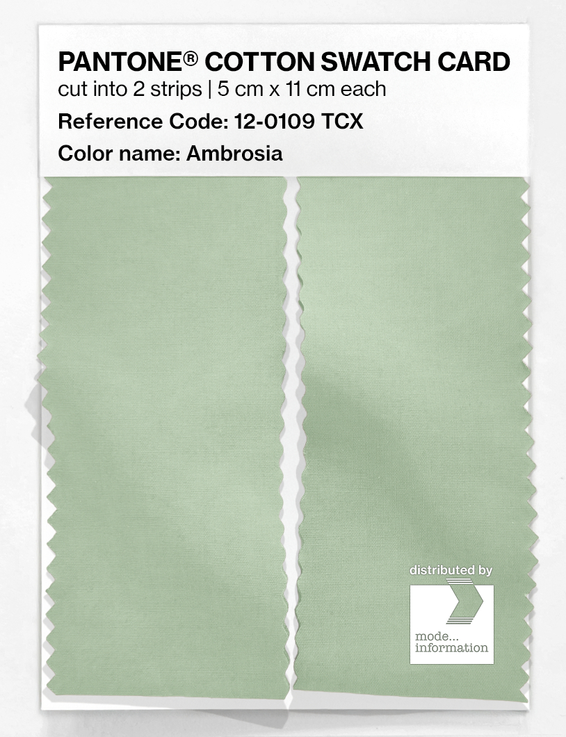 Artikelbild 2 des Artikels “PANTONE® COTTON SWATCH CARD 12-0109 TCX Ambrosia “