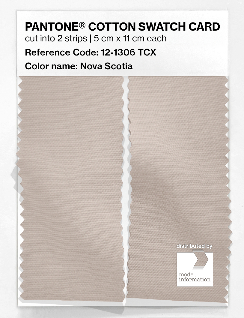 Artikelbild 2 des Artikels “PANTONE® COTTON SWATCH CARD 12-1306 TCX Nova Scotia “